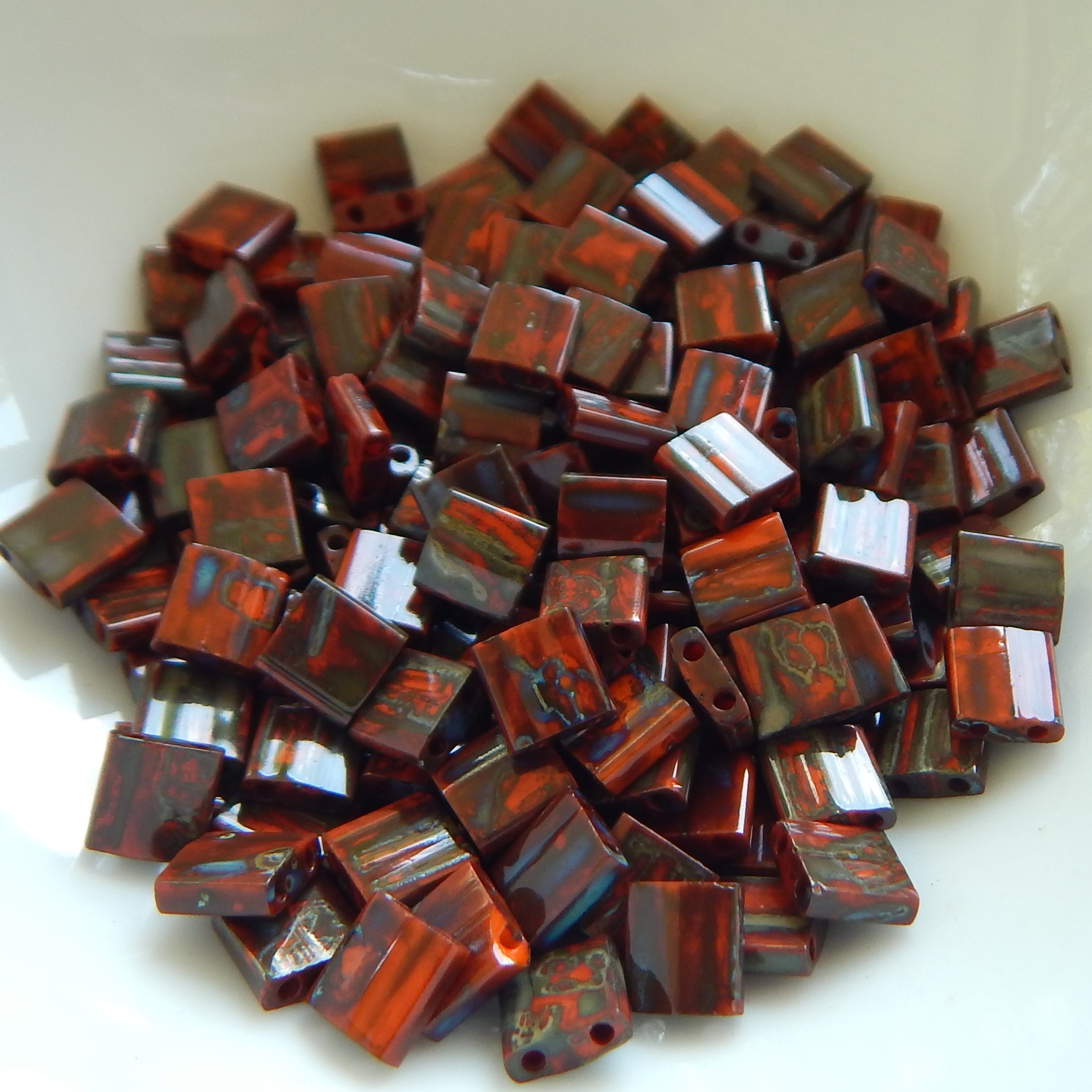 Tila 5 grams 2-Hole 5mm Square Miyuki Beads - Choose Color - Picture 50 of 57