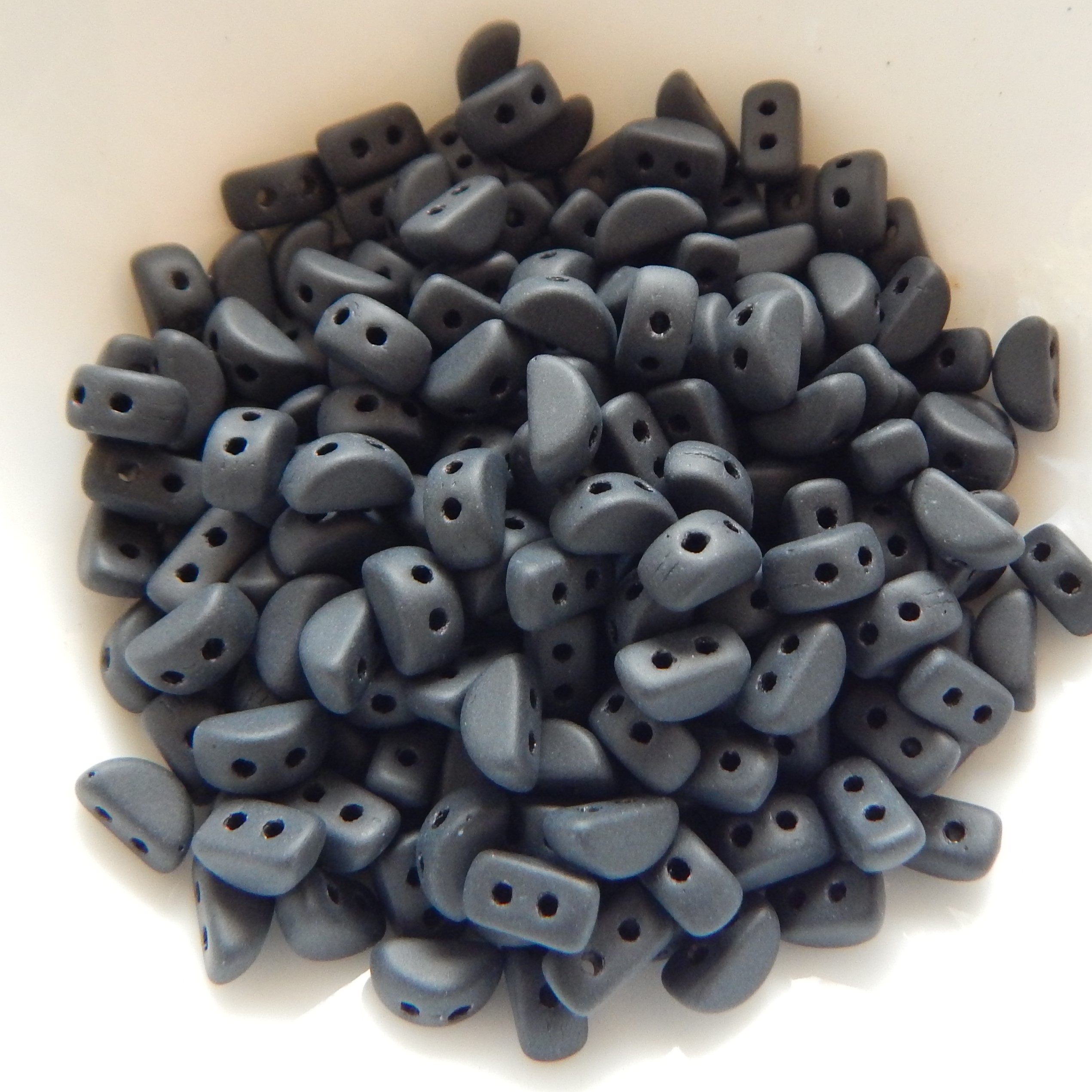 KOS® PAR PUCA® (50 Beads) -Choose Color- 6x3mm 2-hole - Picture 15 of 37