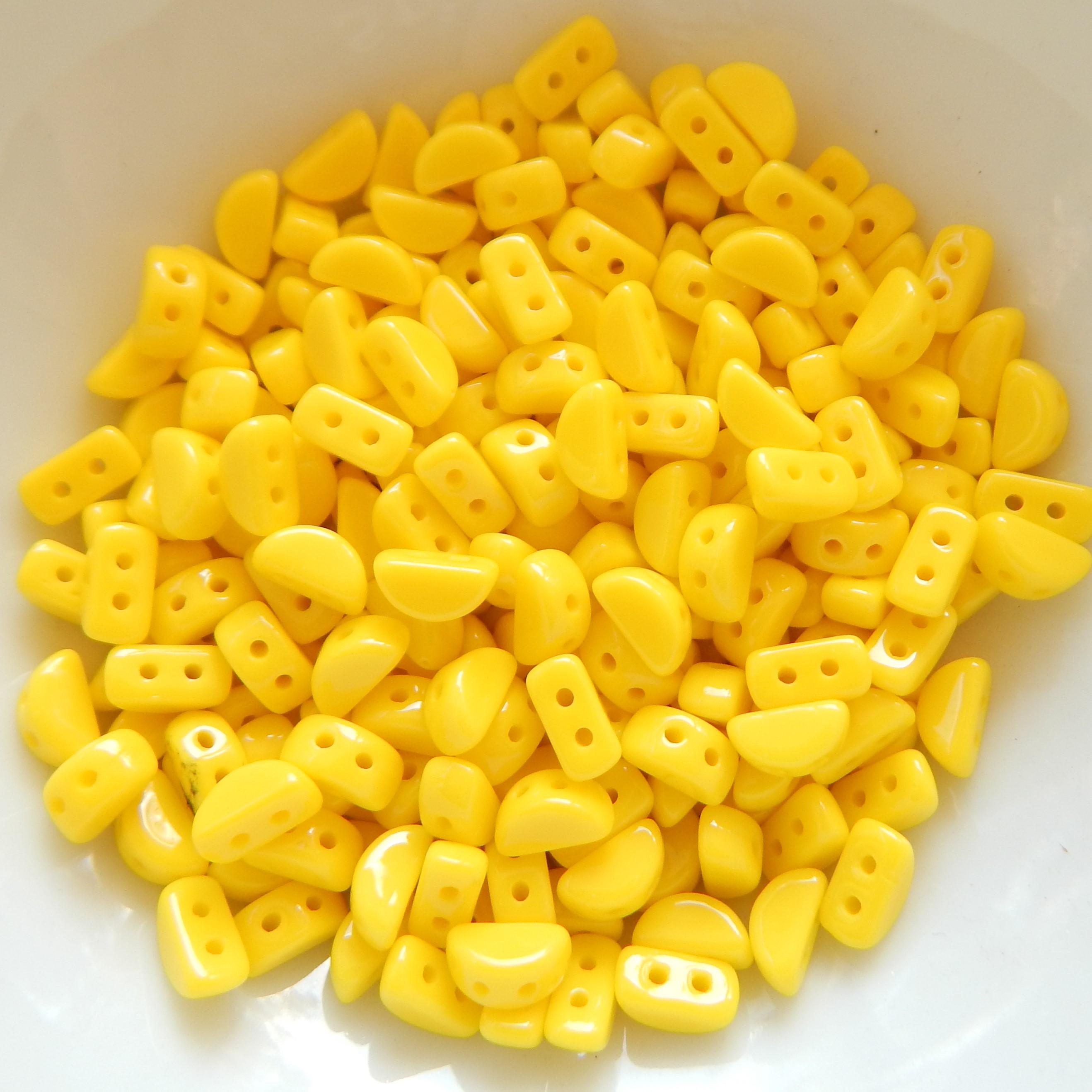 KOS® PAR PUCA® (50 Beads) -Choose Color- 6x3mm 2-hole - Picture 17 of 37