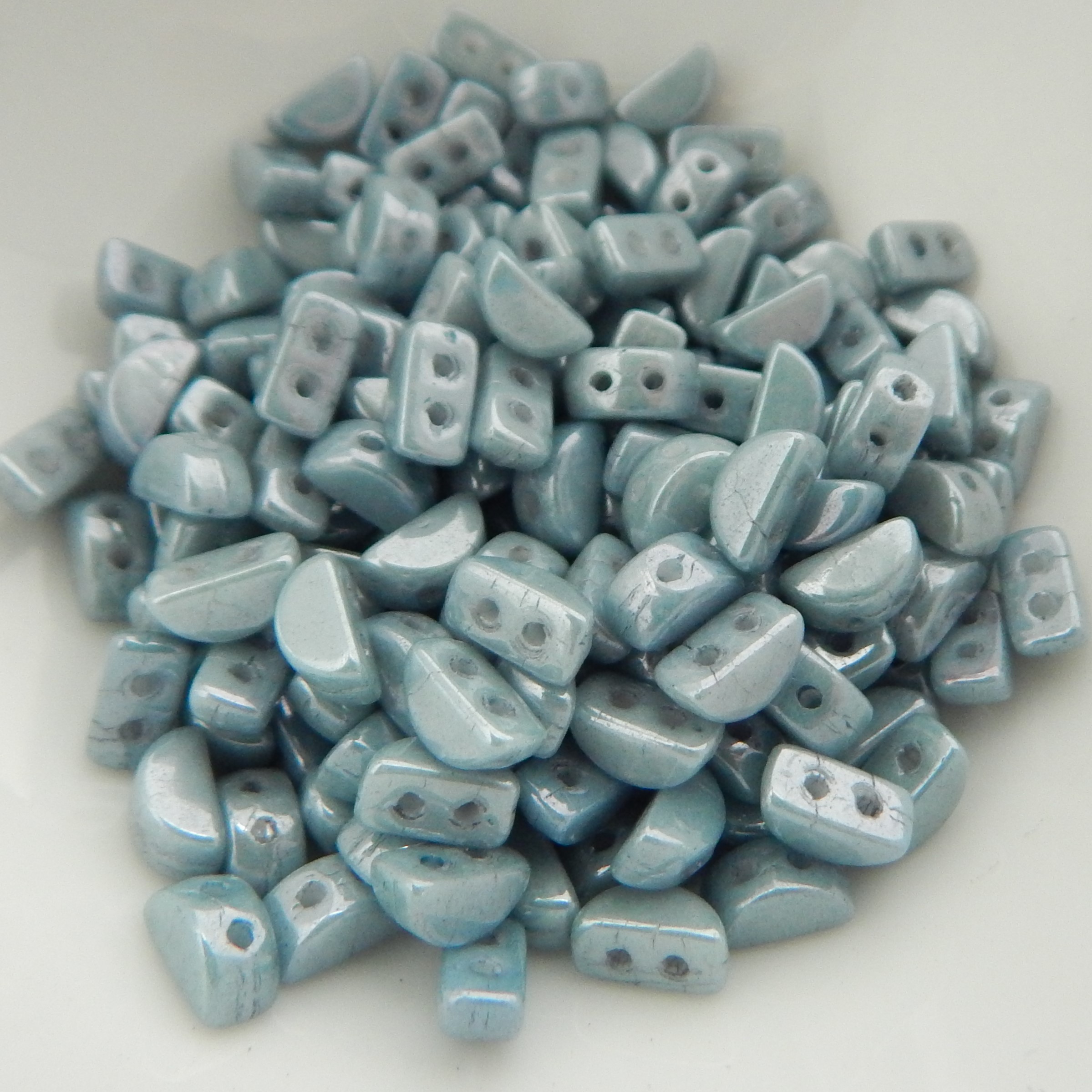 KOS® PAR PUCA® (50 Beads) -Choose Color- 6x3mm 2-hole - Picture 8 of 37