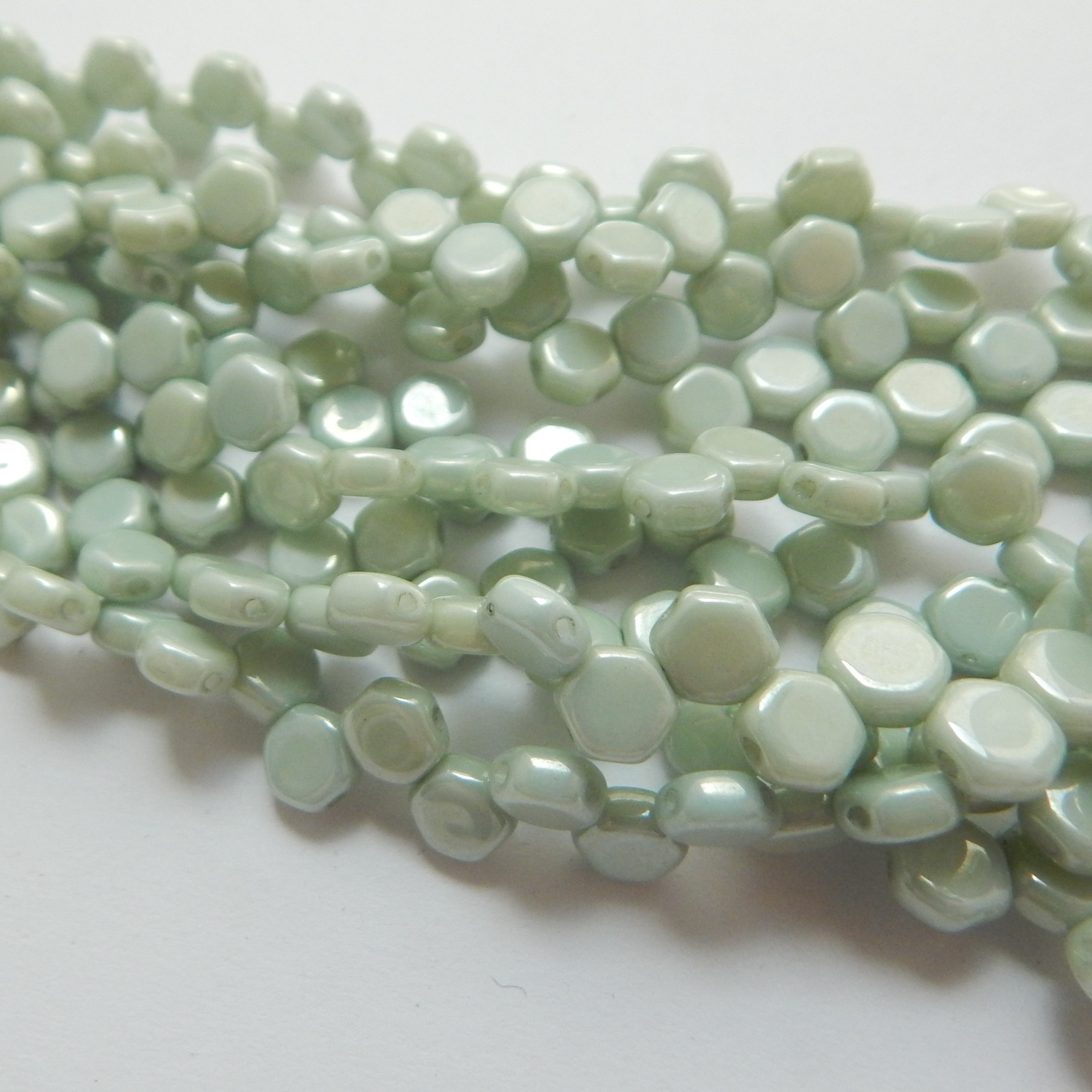 Two Hole Honeycomb (30 Beads) -Choose Color- Czech Glass - Picture 10 of 44