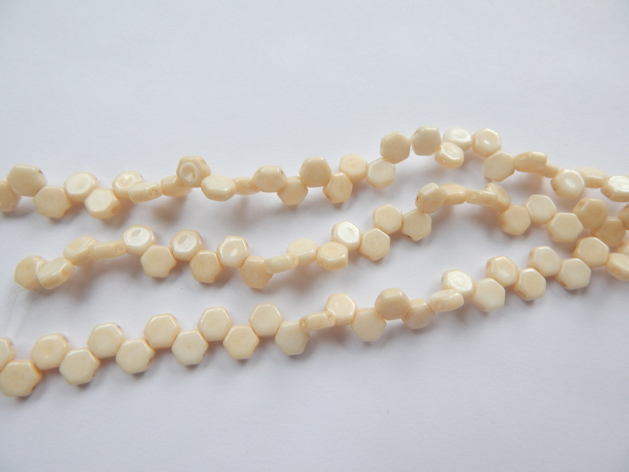 Two Hole Honeycomb (30 Beads) -Choose Color- Czech Glass - Picture 12 of 44