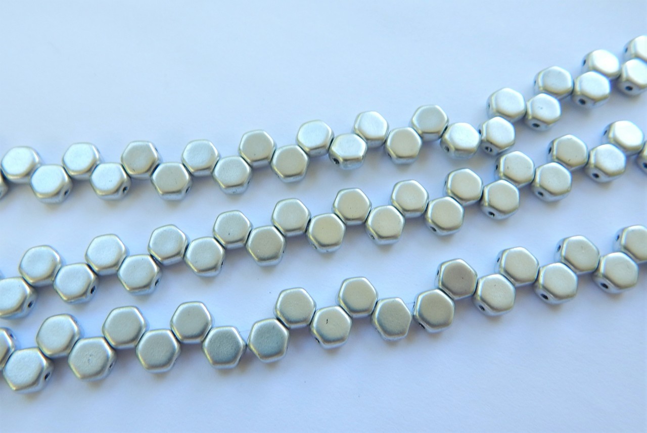 Two Hole Honeycomb (30 Beads) -Choose Color- Czech Glass - Picture 14 of 44