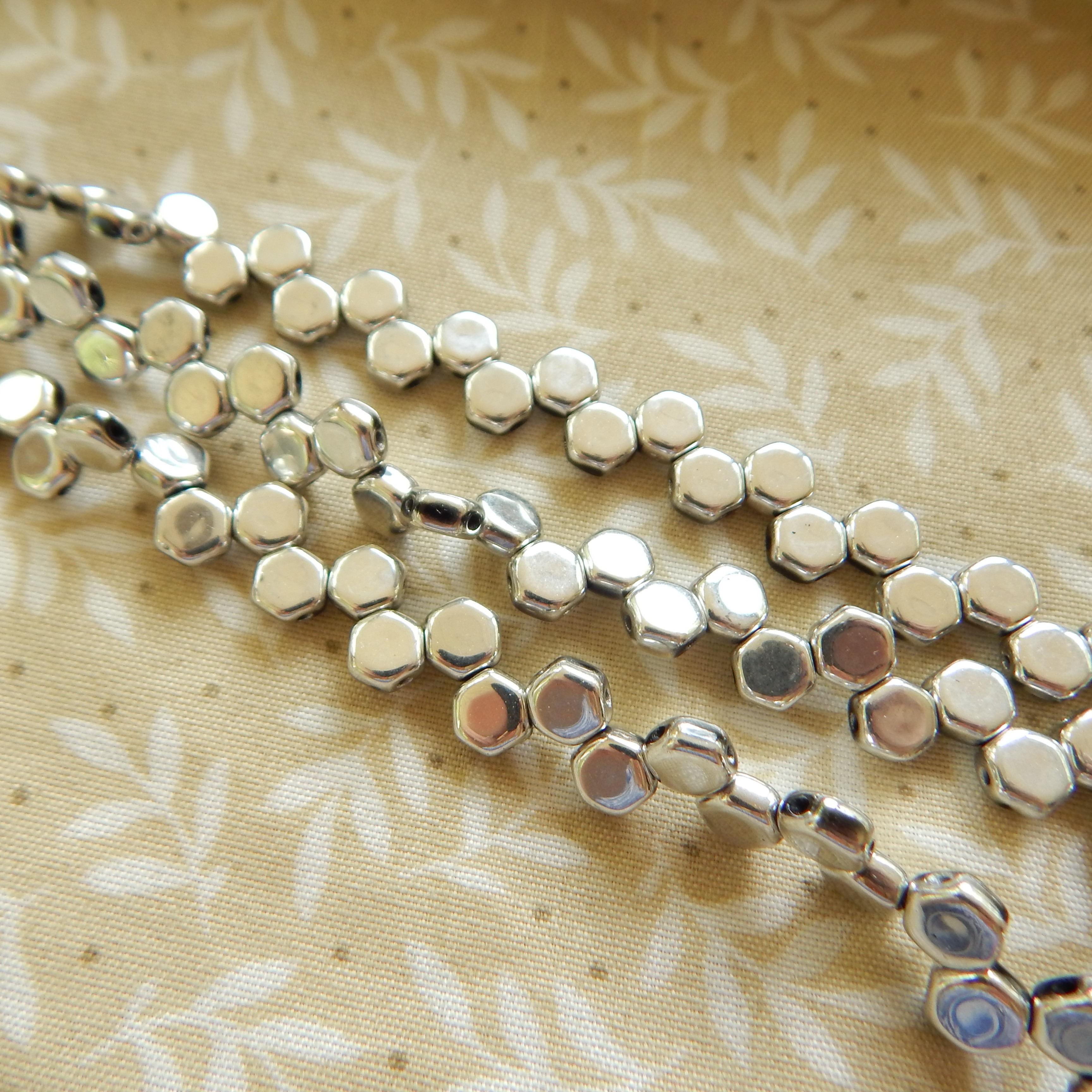 Two Hole Honeycomb (30 Beads) -Choose Color- Czech Glass - Picture 38 of 44