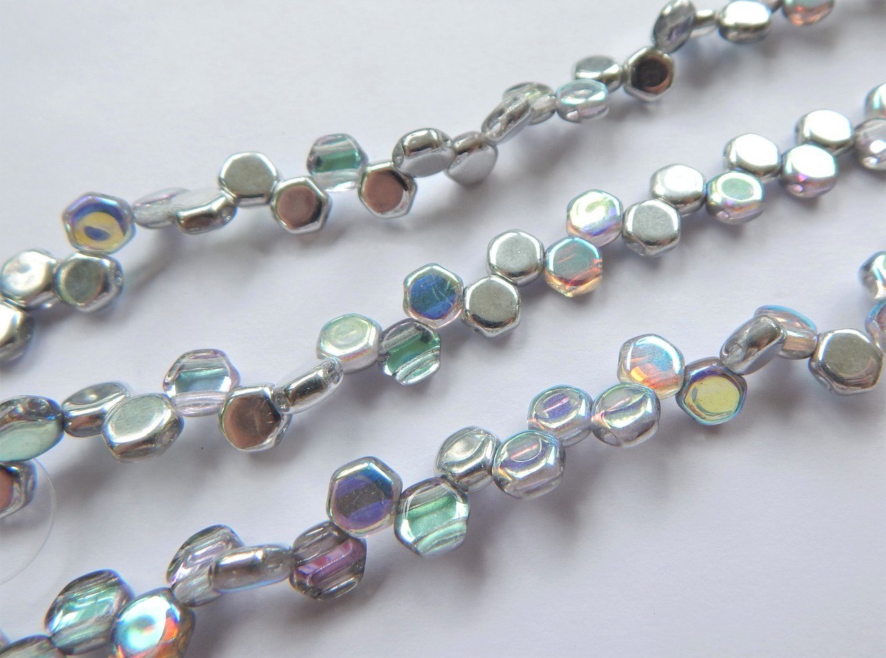 Two Hole Honeycomb (30 Beads) -Choose Color- Czech Glass - Picture 16 of 44