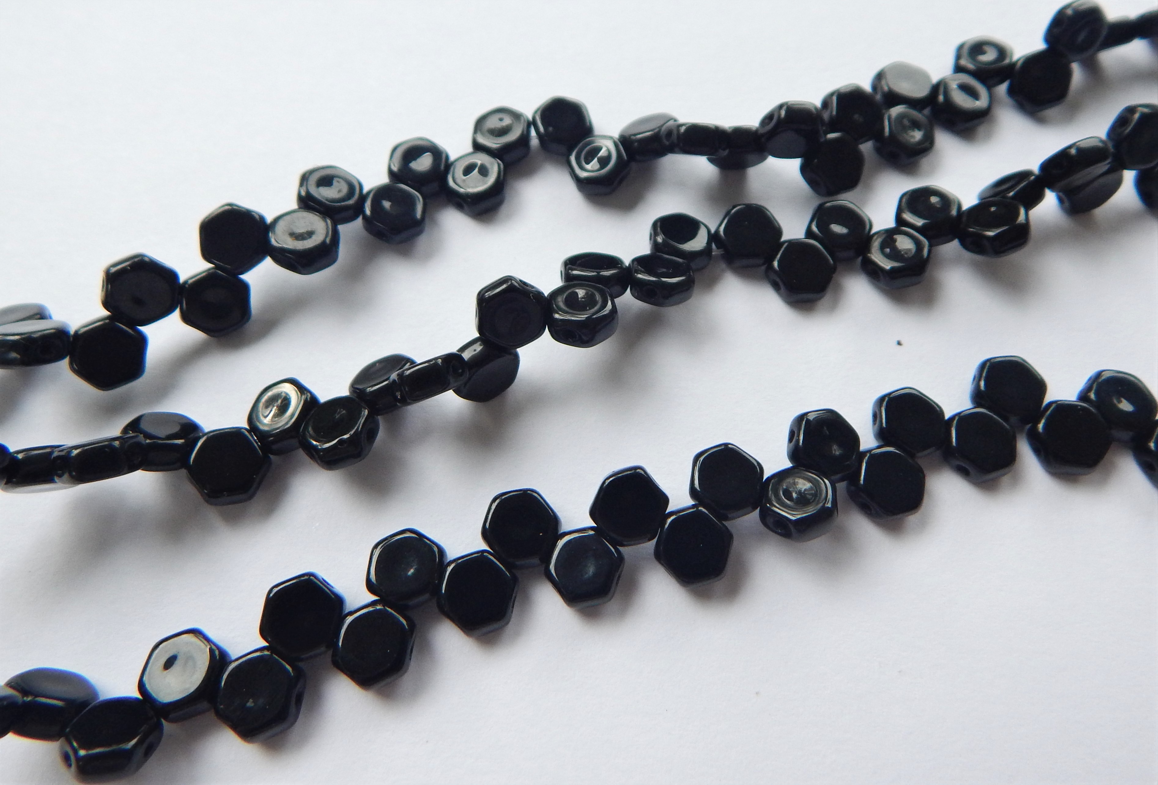 Two Hole Honeycomb (30 Beads) -Choose Color- Czech Glass - Picture 24 of 44