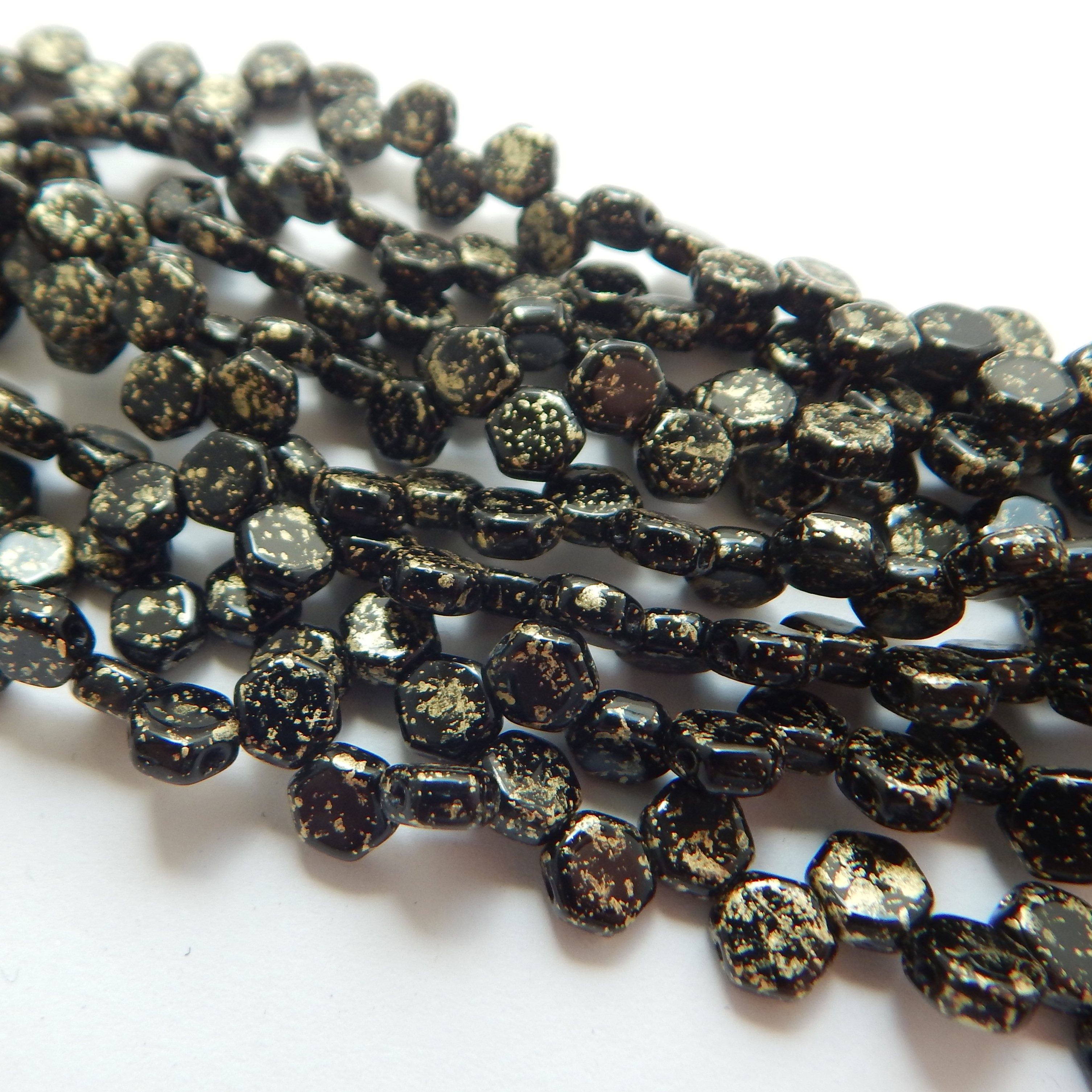 Two Hole Honeycomb (30 Beads) -Choose Color- Czech Glass - Picture 26 of 44