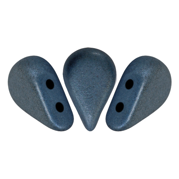 5x8mm Amos® par Puca® Two Hole Drop Shape (30 Beads) Czech Glass - Choose Color - Picture 21 of 75