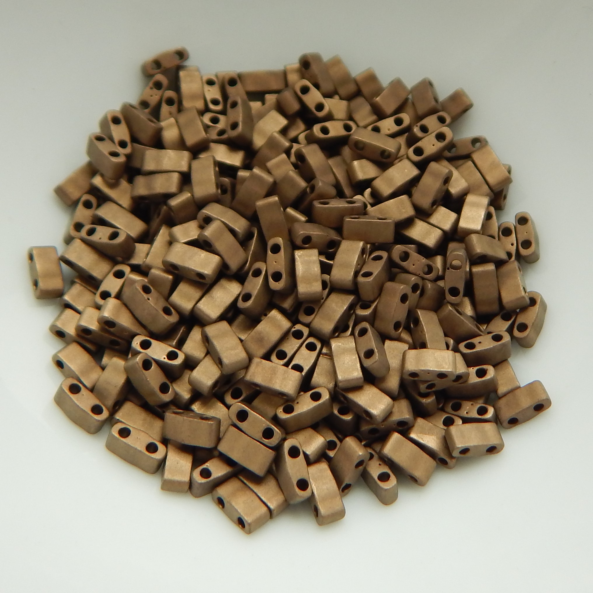 Half Tila Two Hole Beads -Choose Color- 5 Grams Miyuki Glass Beads - Picture 10 of 28
