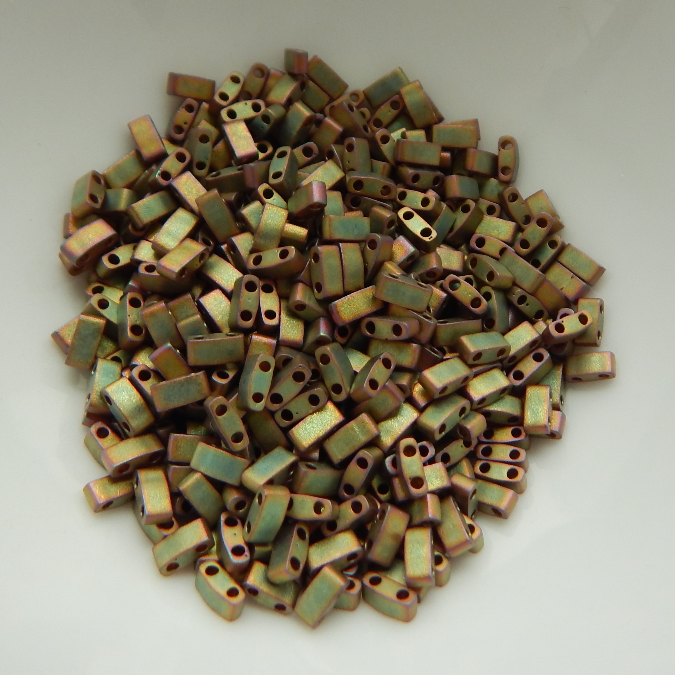 Half Tila Two Hole Beads -Choose Color- 5 Grams Miyuki Glass Beads - Picture 11 of 28