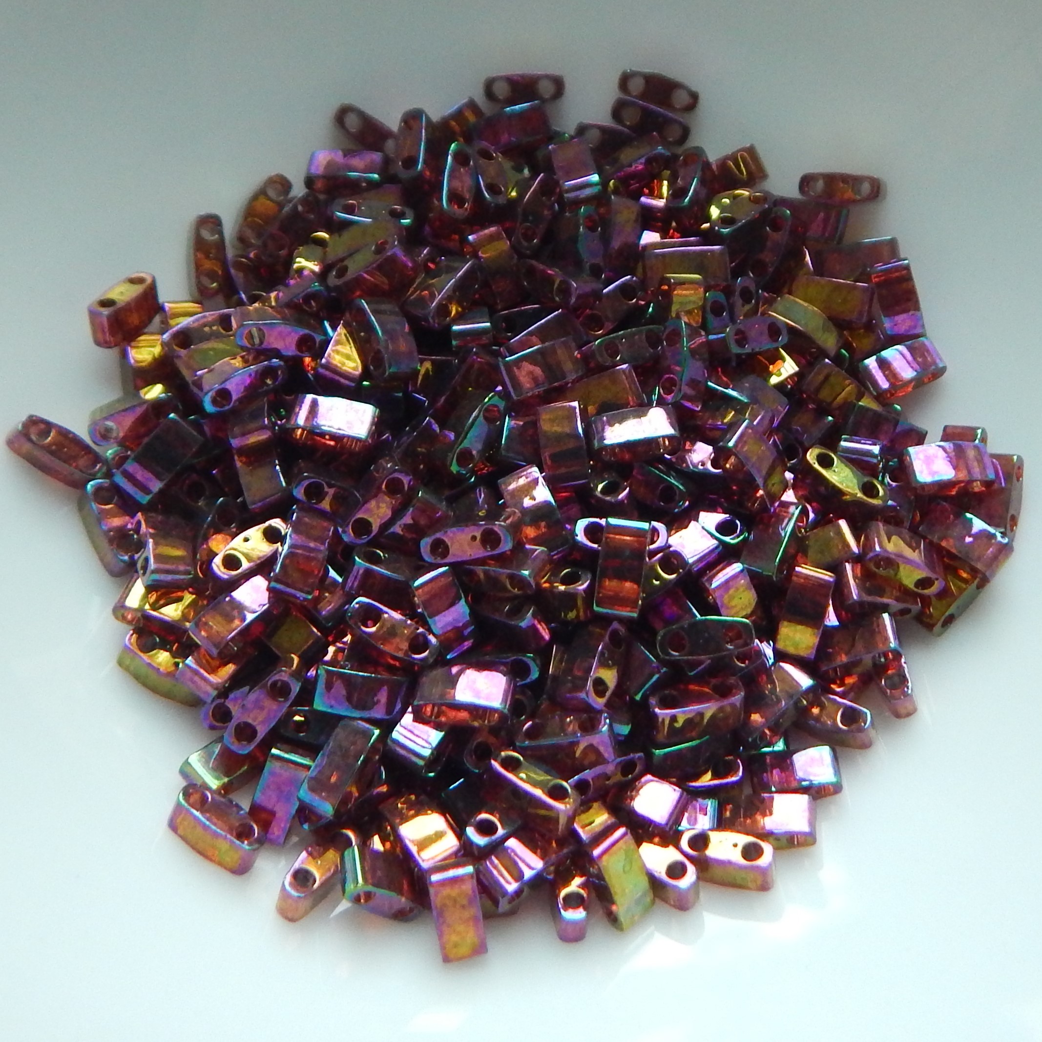 Half Tila Two Hole Beads -Choose Color- 5 Grams Miyuki Glass Beads - Picture 16 of 28