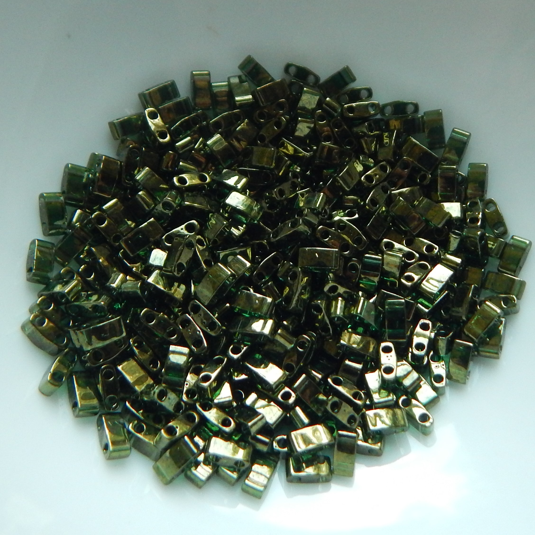 Half Tila Two Hole Beads -Choose Color- 5 Grams Miyuki Glass Beads - Picture 17 of 28
