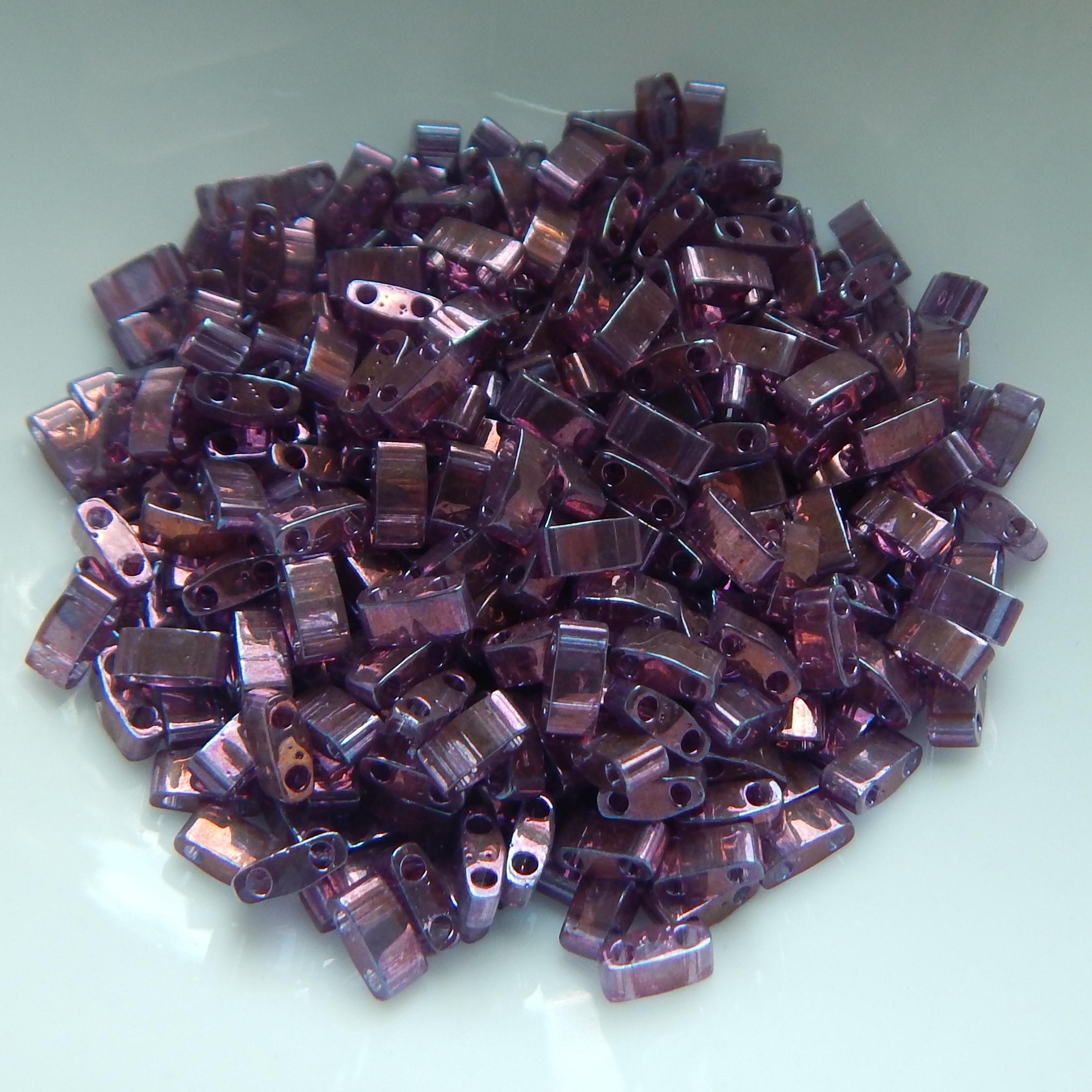 Half Tila Two Hole Beads -Choose Color- 5 Grams Miyuki Glass Beads - Picture 18 of 28