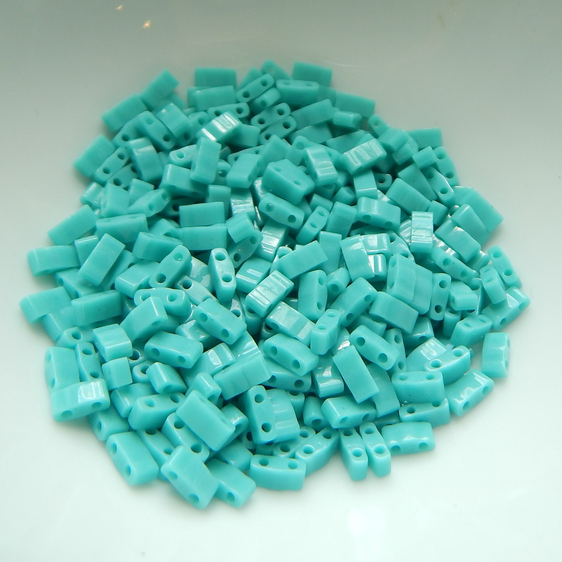 Half Tila Two Hole Beads -Choose Color- 5 Grams Miyuki Glass Beads - Picture 28 of 28