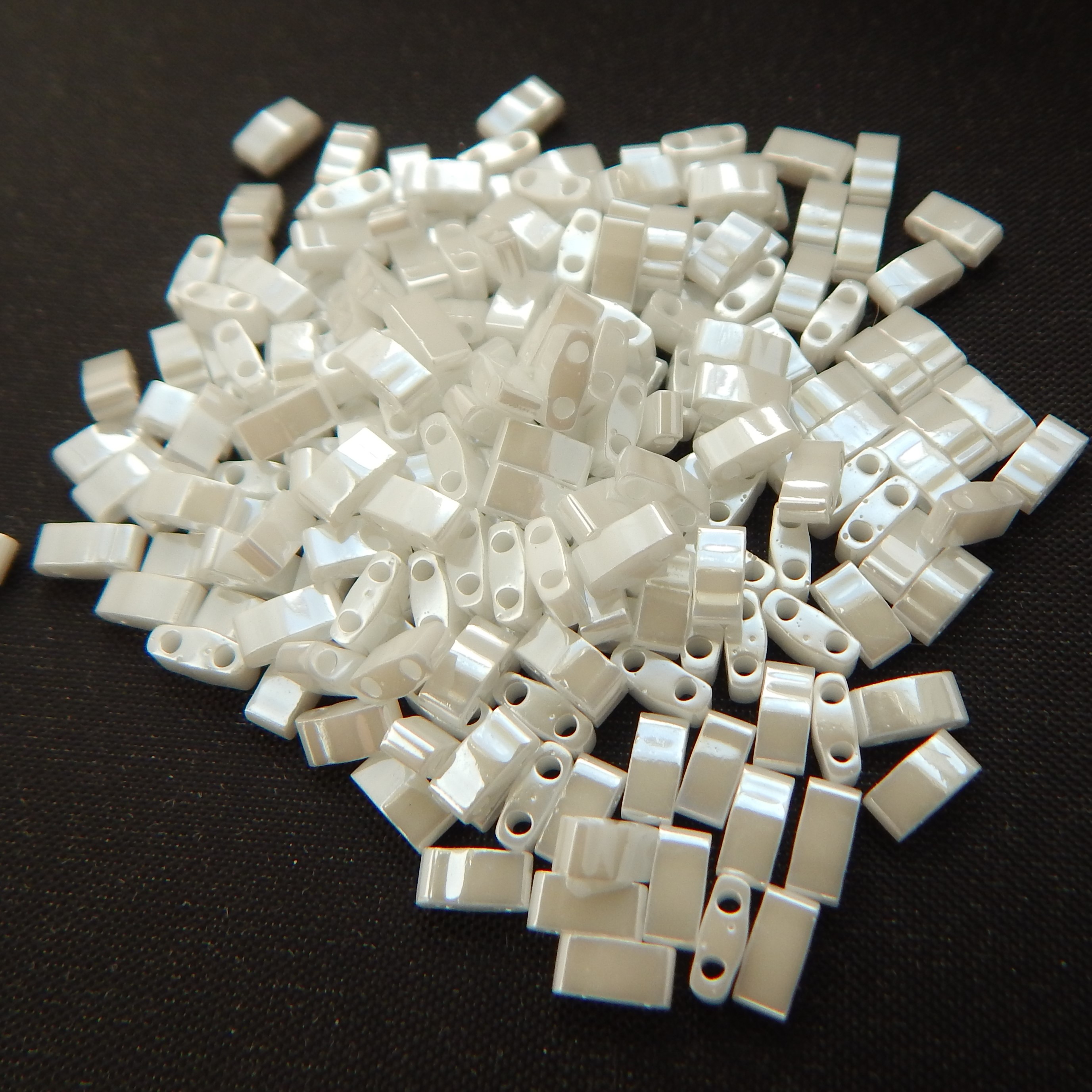 Half Tila Two Hole Beads -Choose Color- 5 Grams Miyuki Glass Beads - Picture 13 of 28