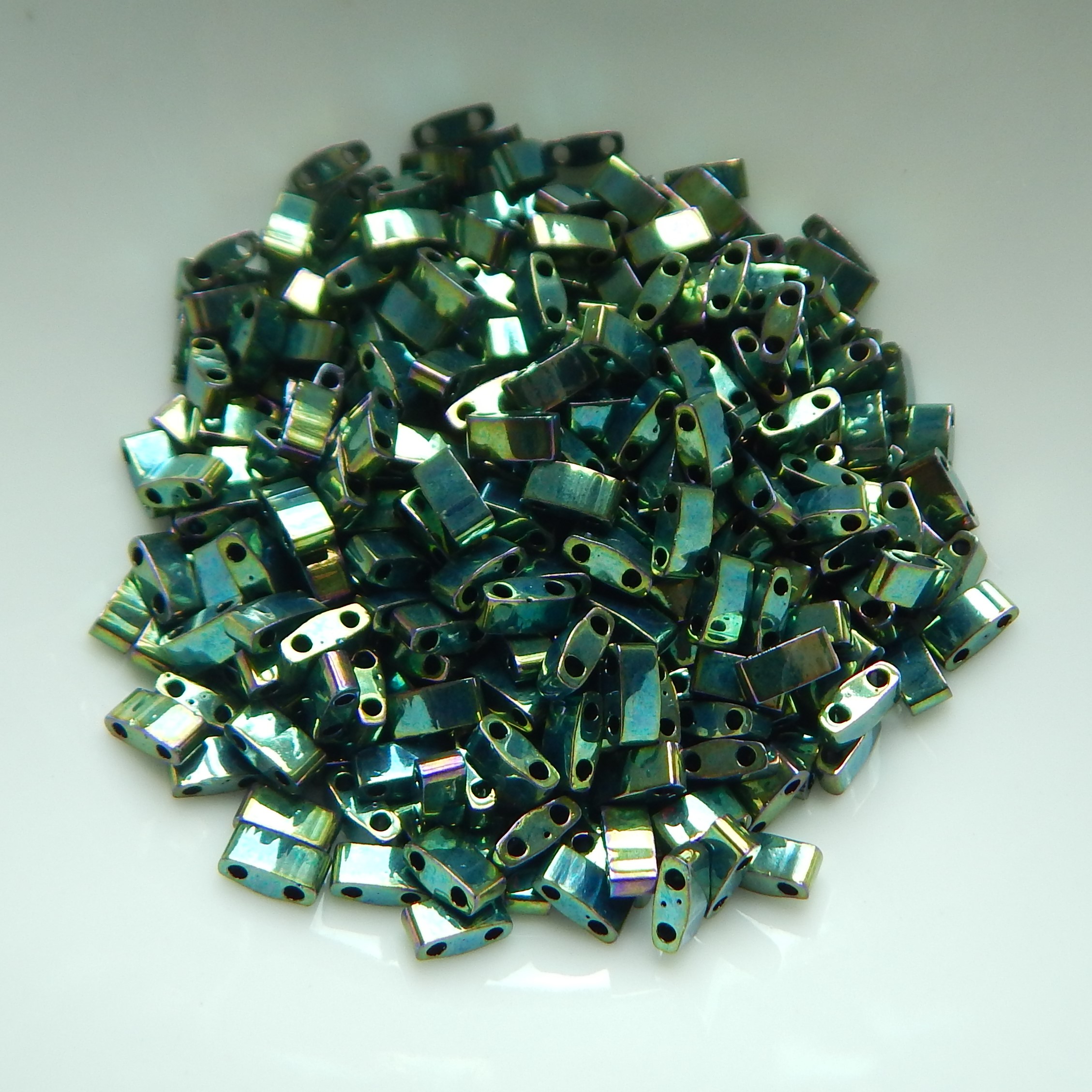 Half Tila Two Hole Beads -Choose Color- 5 Grams Miyuki Glass Beads - Picture 22 of 28