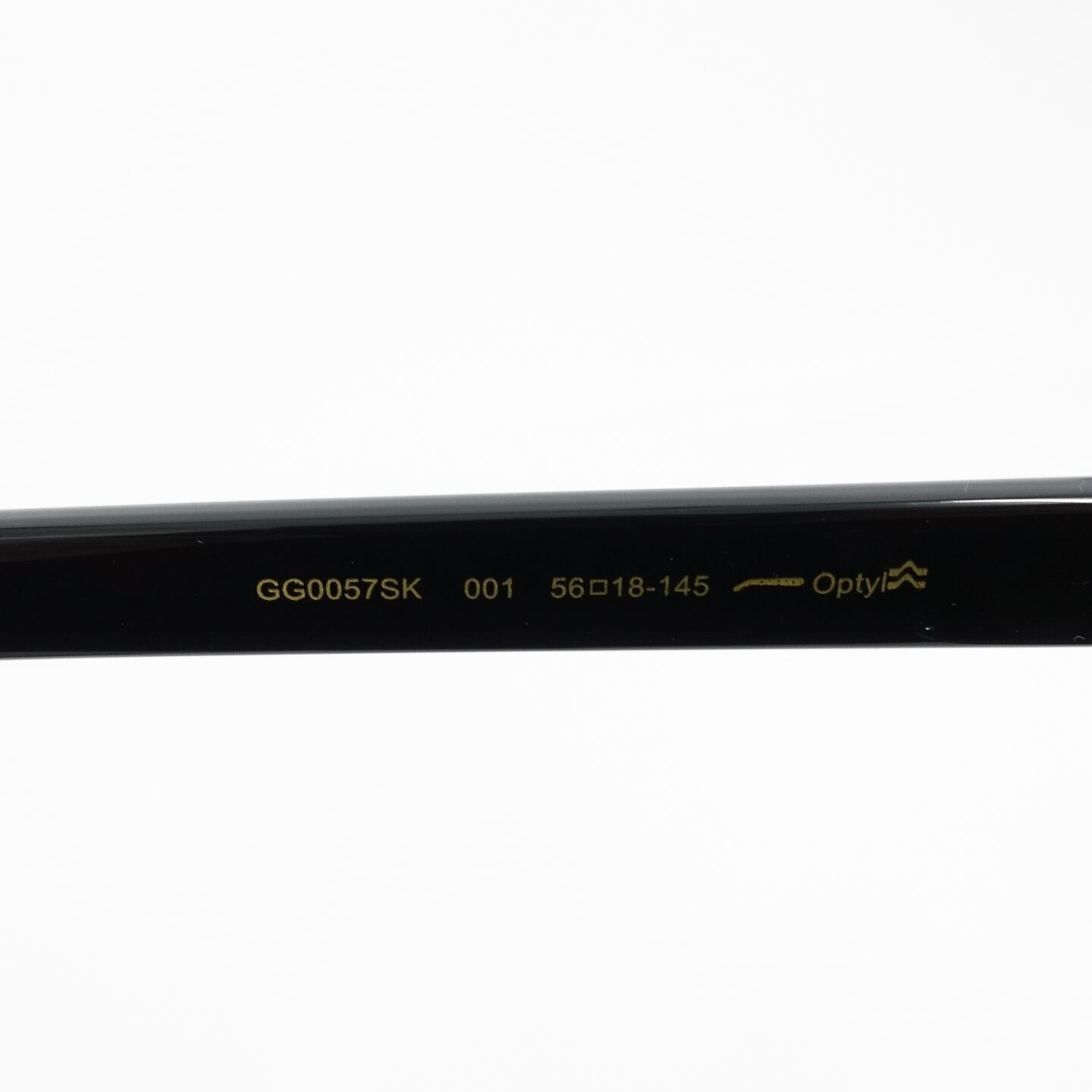 Gucci GG0057 Square Sunglasses Black Gray OS Gucci GG0057 Square Sunglasses Black Green OS | eBay main image 4