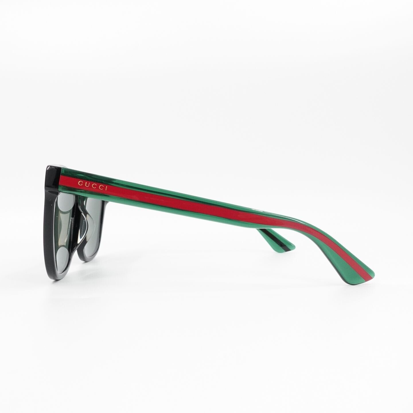 Gucci GG0057 Square Sunglasses Black Gray OS Gucci GG0057 Square Sunglasses Black Green OS | eBay main image 2