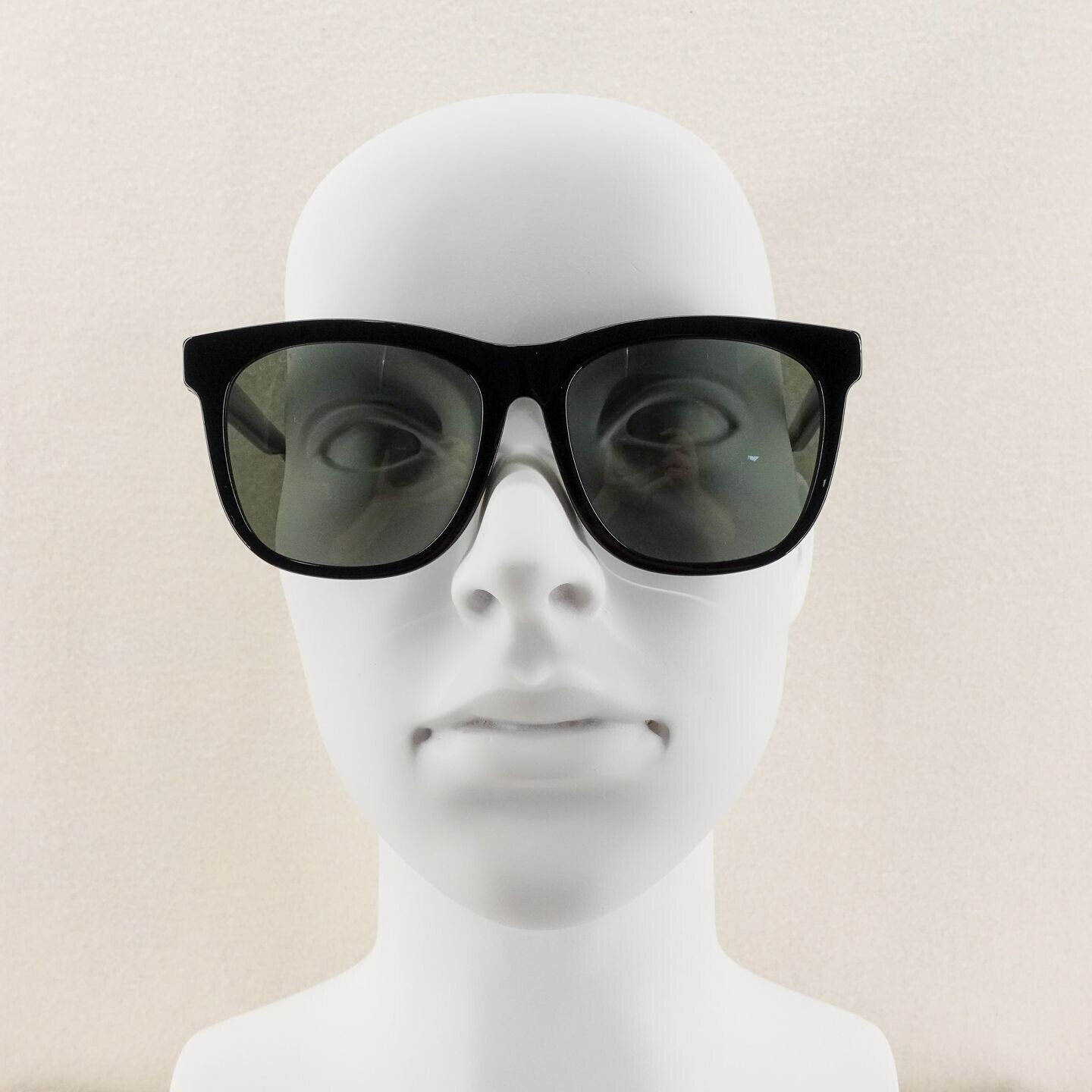 Gucci GG0057 Square Sunglasses Black Green OS | eBay display picture 3