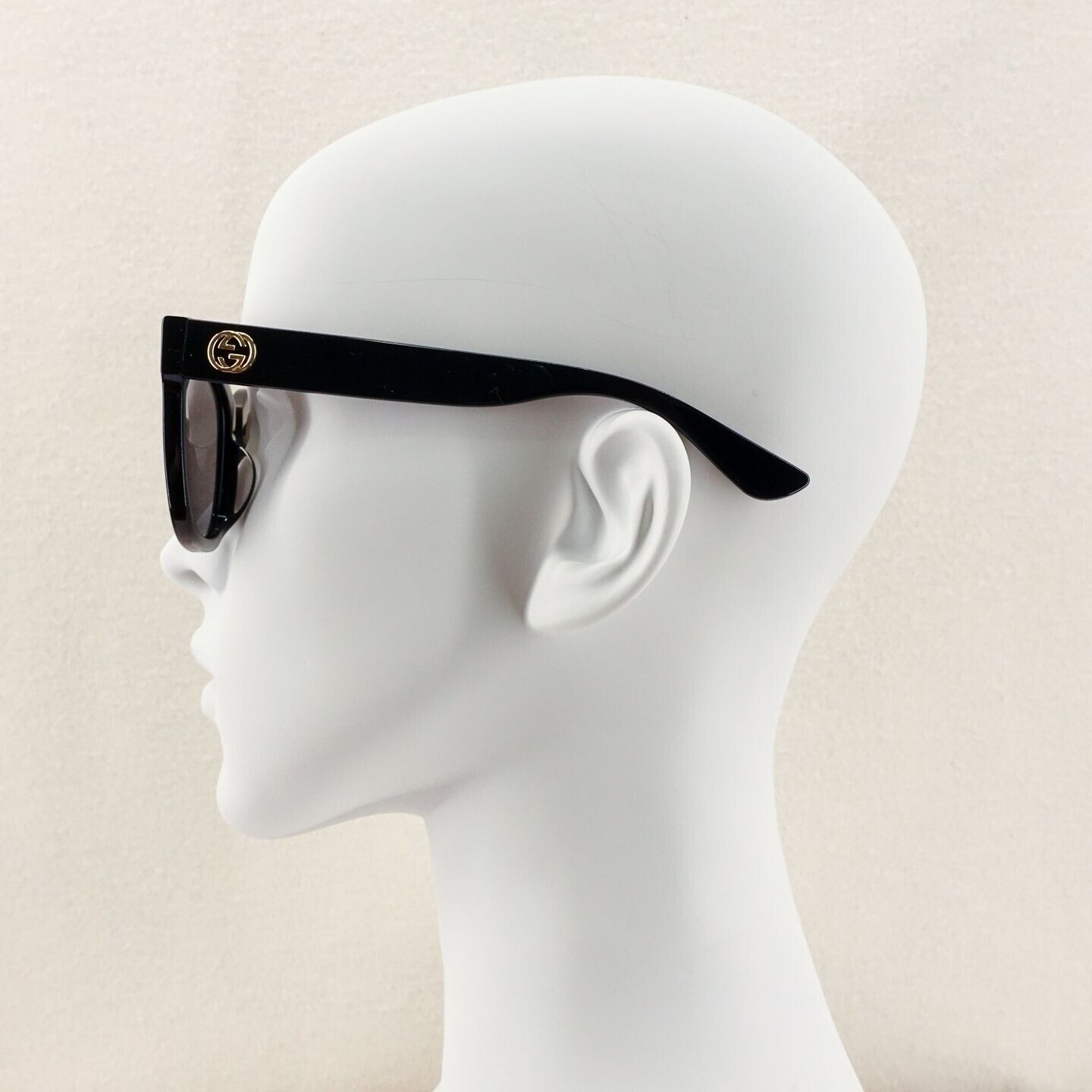 Gucci GG0034 Unisex Sunglasses Black Gray OS | eBay display picture 2