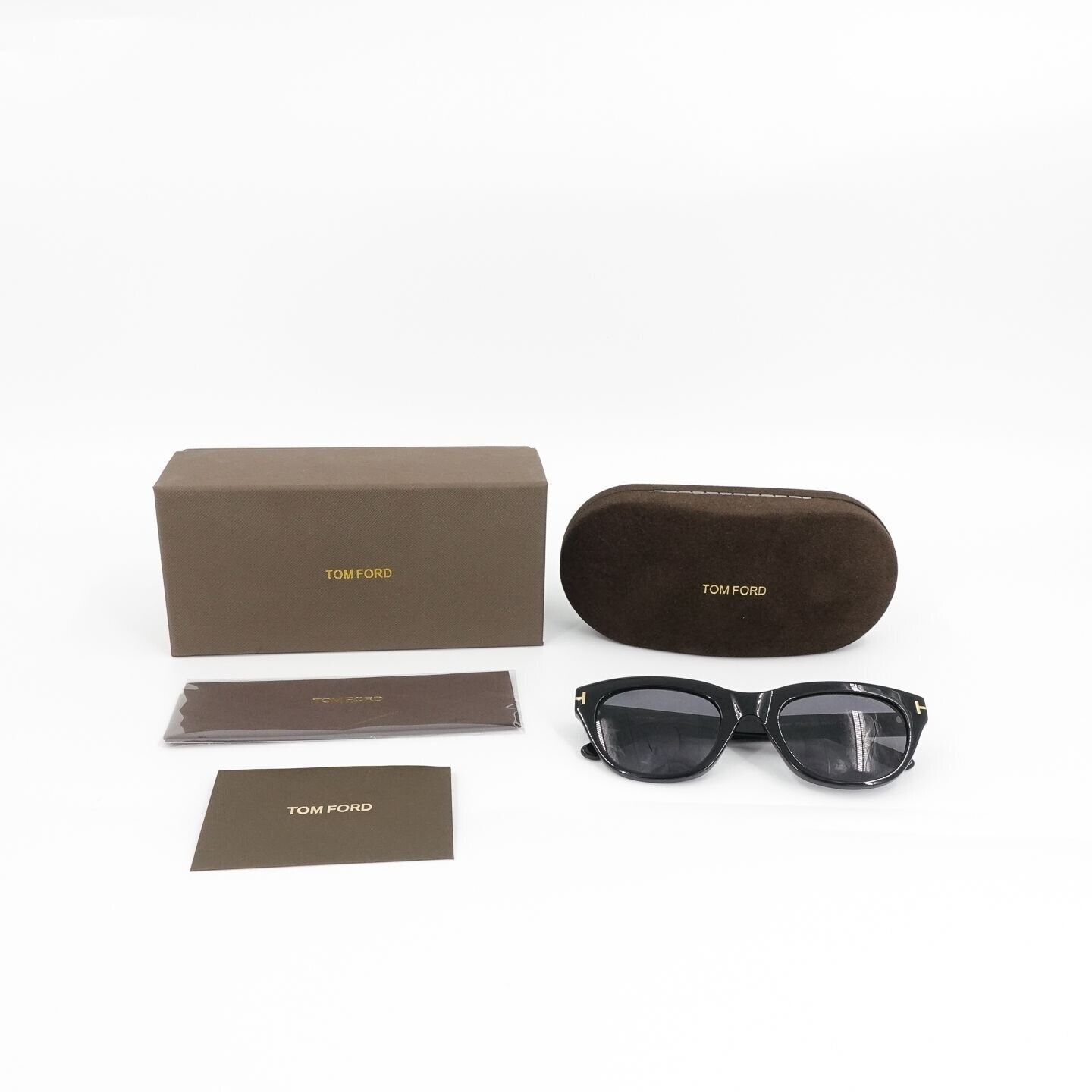 Tom Ford TF237 Snowdon Square Frame Sunglasses Gray and