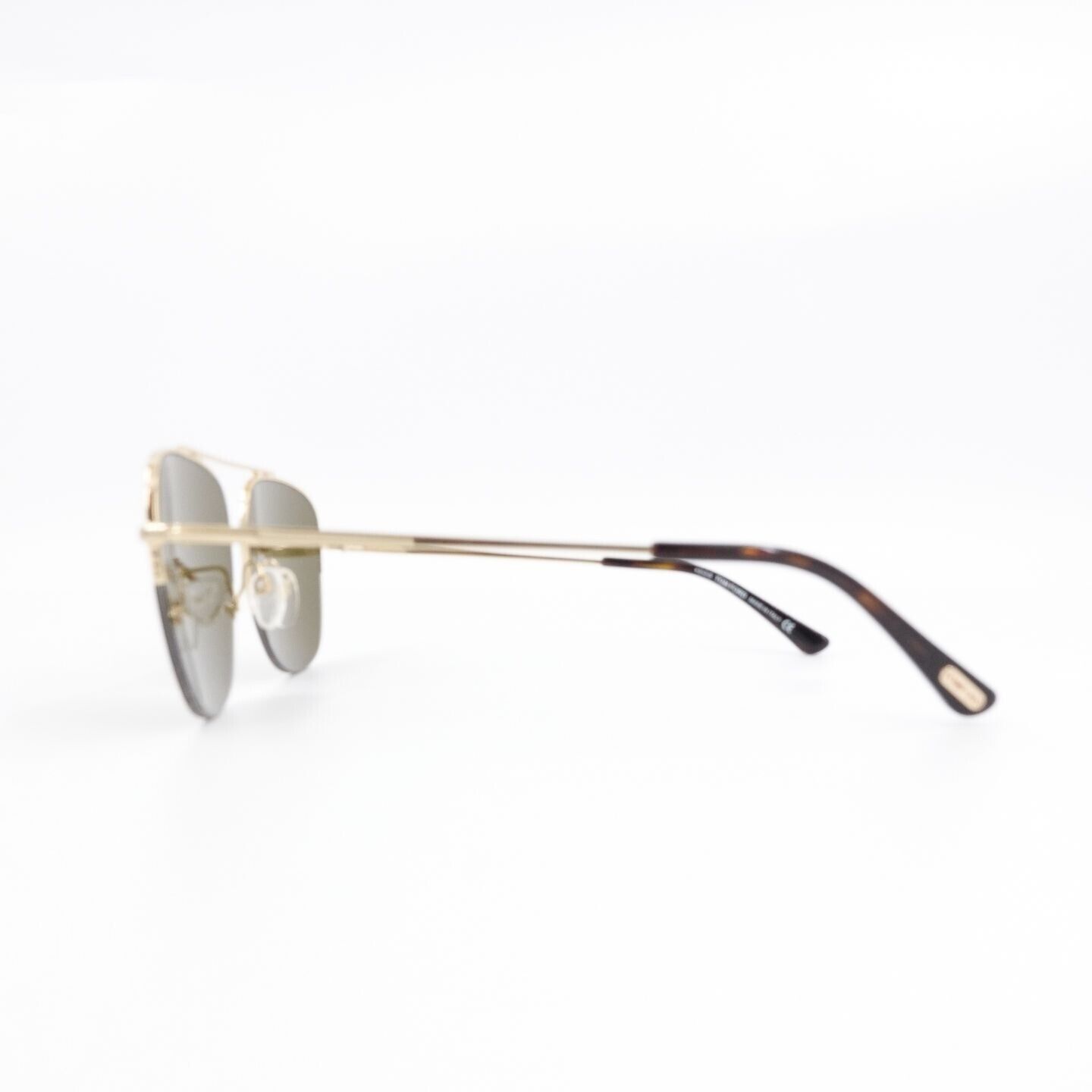 Tom Ford TF667 Abott Sunglasses Brown and Gold OS | eBay display picture 1