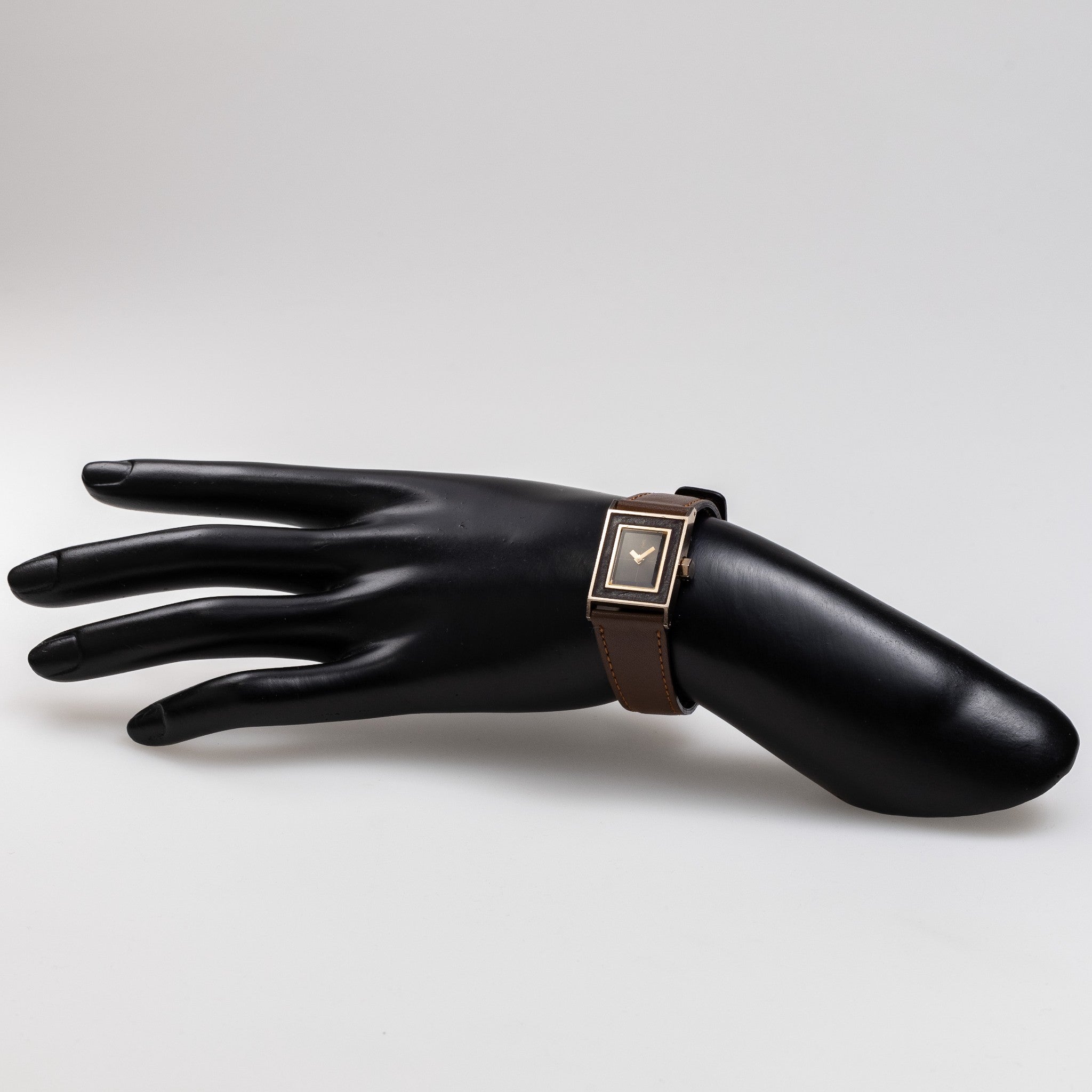 Yves Saint Laurent YSL Manual Vintage Ladies Brown Cocktail Mini