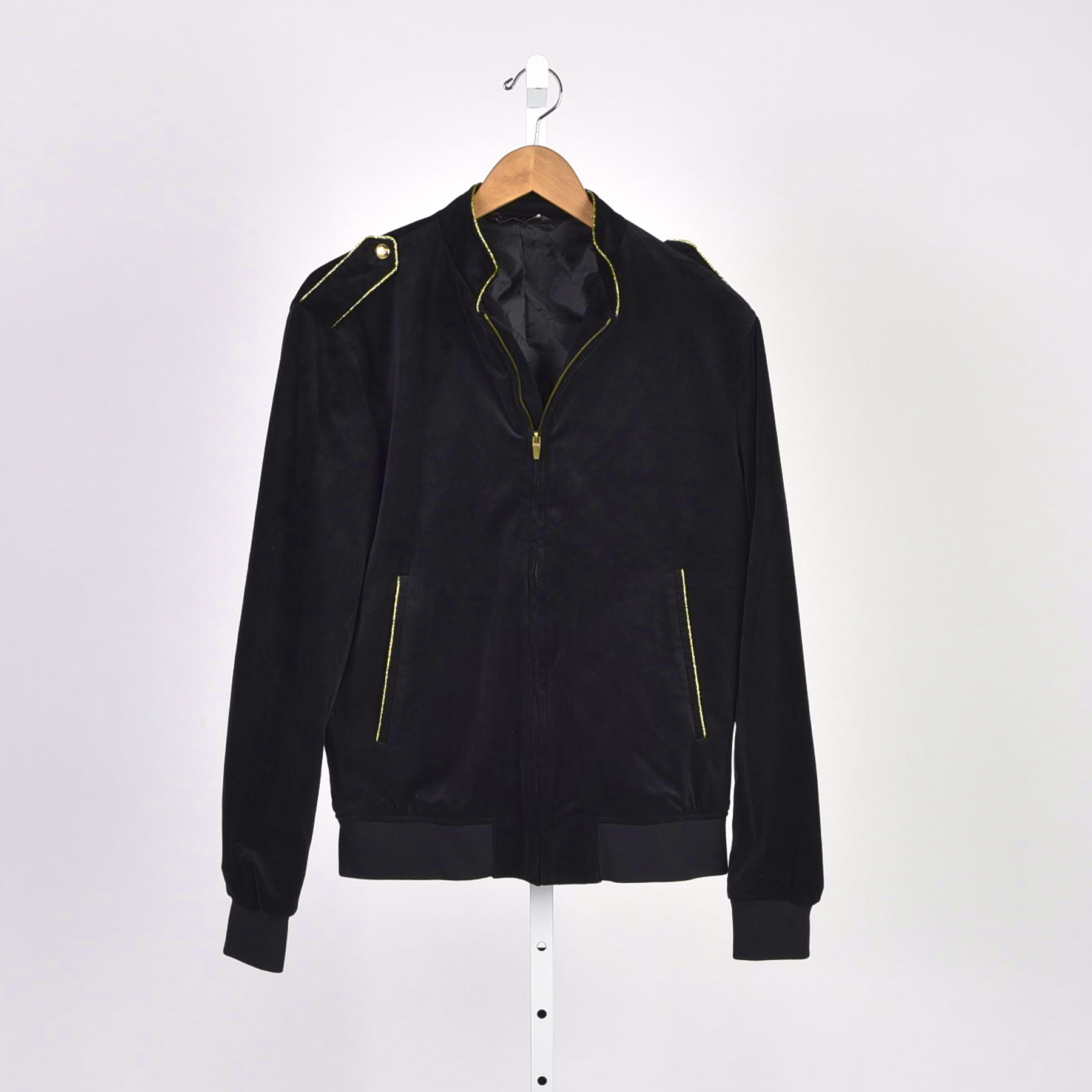 Zara Man Velvet Dragon / Sukajan Embroidered Bomber Jacket Size 40