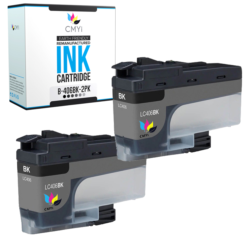 Lote de tinta color negro para cartuchos Brother LC406 para MFC - Imagen 41 de 103