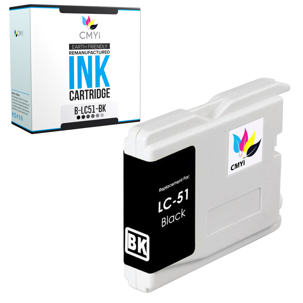 Lote de tinta color negro para cartuchos Brother LC51 - Imagen 13 de 103