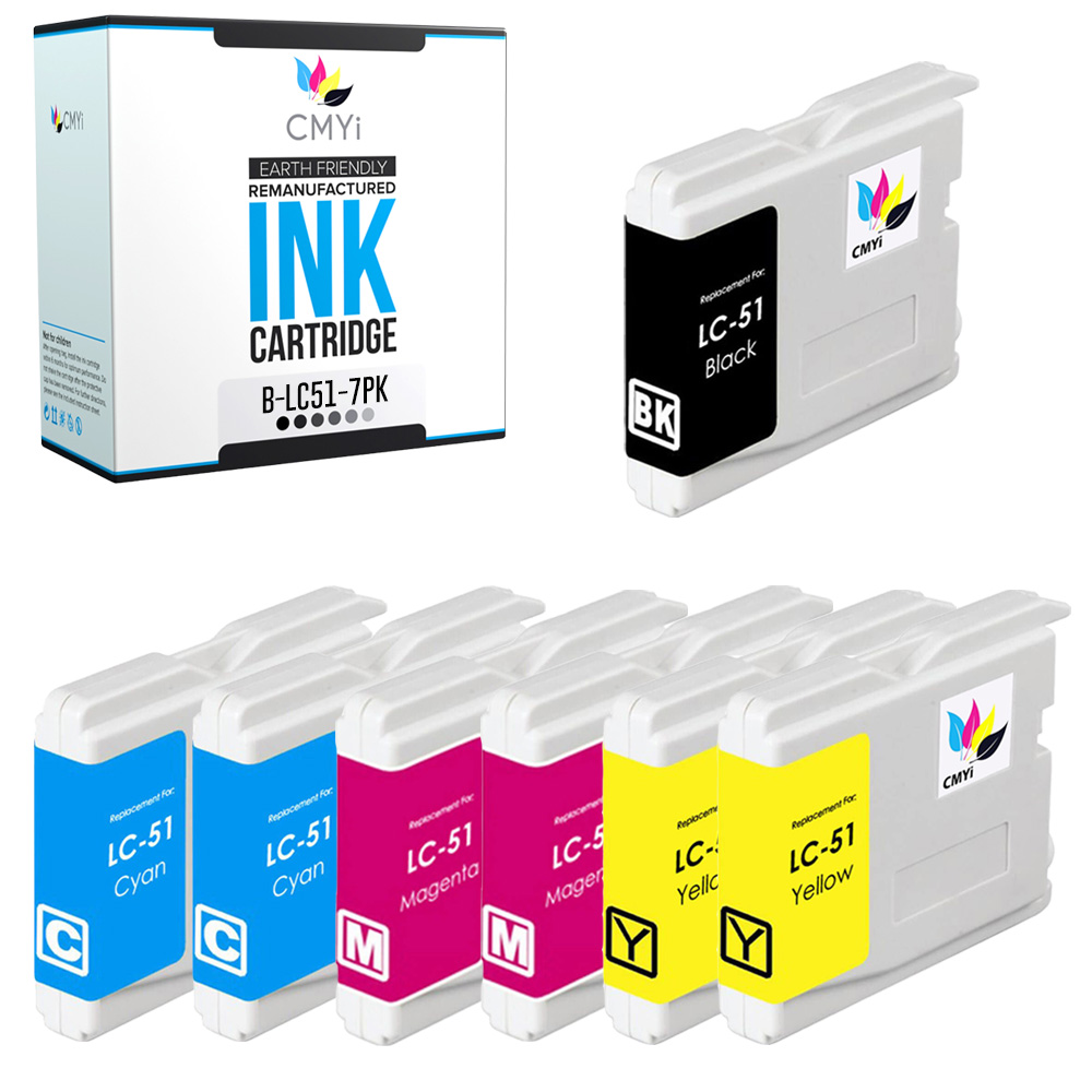 Lote de tinta color negro para cartuchos Brother LC51 - Imagen 90 de 103