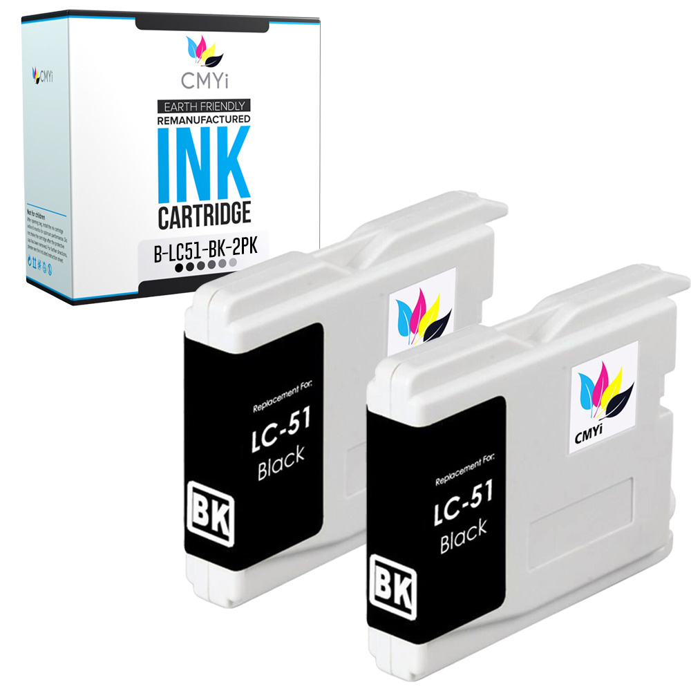 Lote de tinta color negro para cartuchos Brother LC51 - Imagen 41 de 103