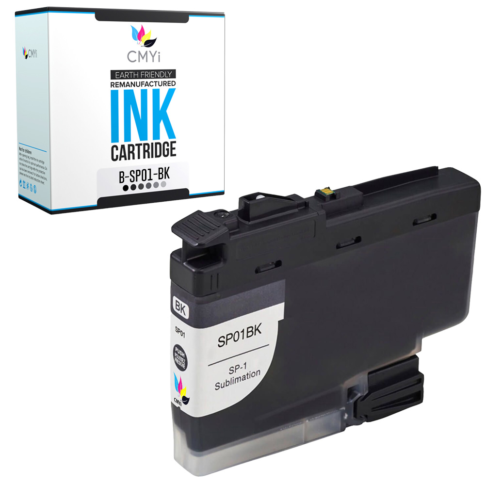 CMYi Black Color Ink Lot fits Brother SP01 Cartridges for SP1 Sublimation