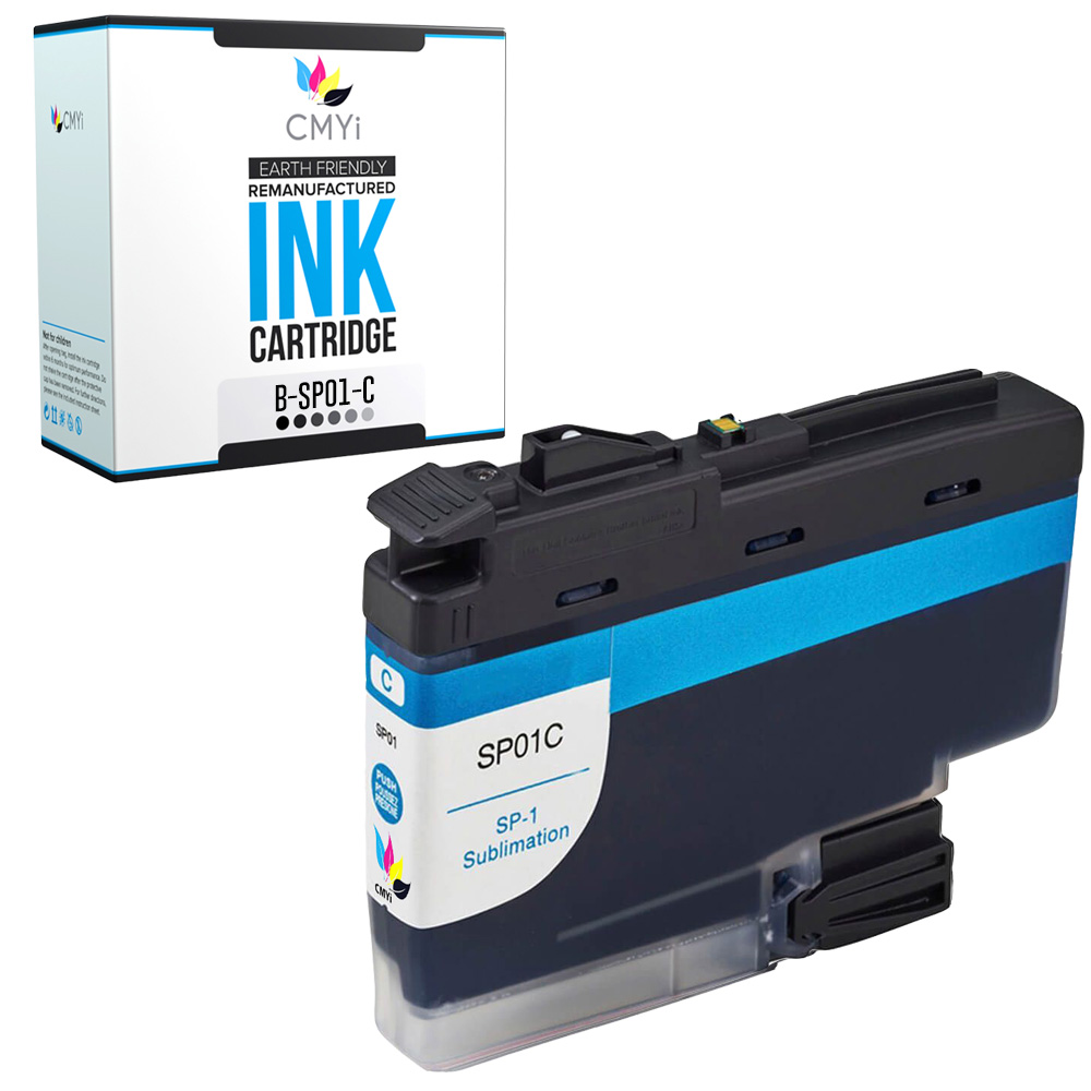 Compatible SP01 Cyan Ink Cartridge fits Brother SP1 Sublimation Printer
