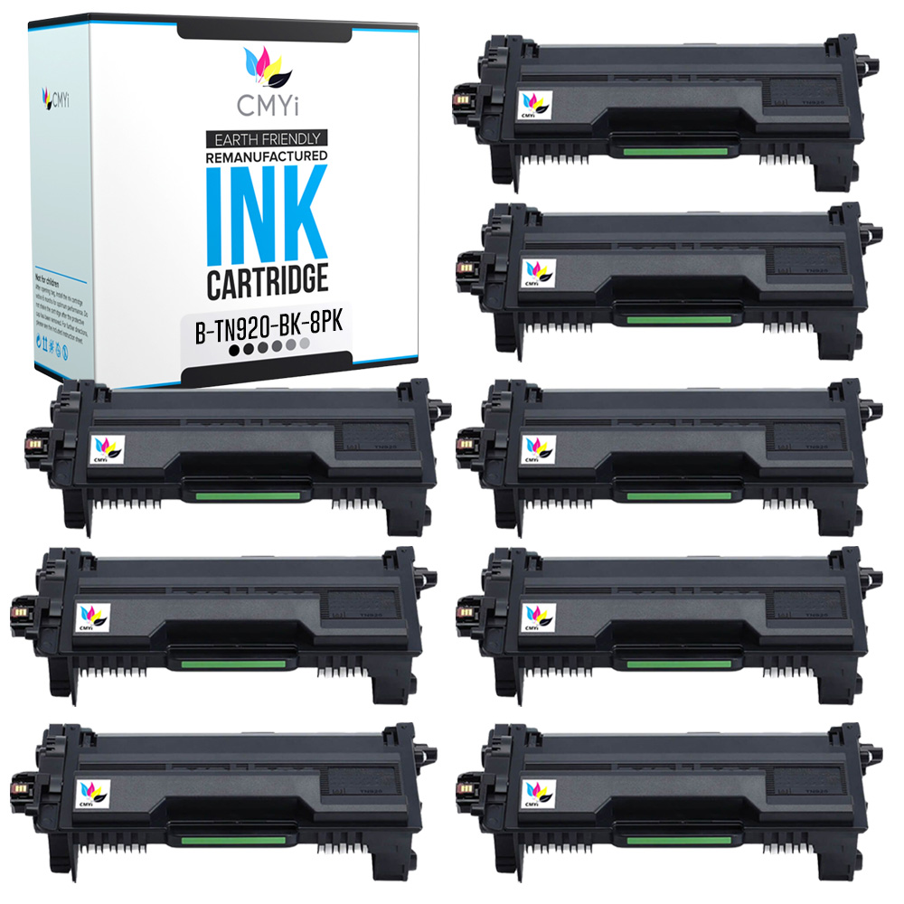 Compatible 8PK TN-920 Cartridge fits Brother HL-L5210DW L5215DW L6210DW L6210DWT