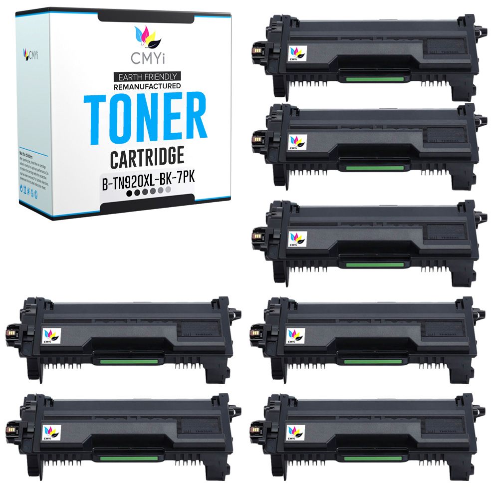 CMYi Compatible Black Toner Cartridge Lot Combo Pack fits Brother TN920XL