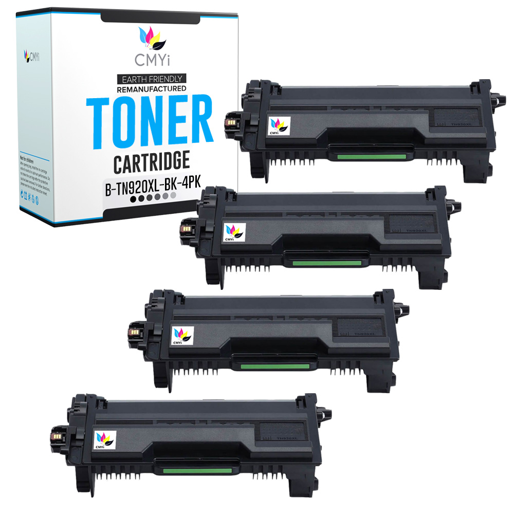 CMYi Compatible Black Toner Cartridge Lot Combo Pack fits Brother TN920XL