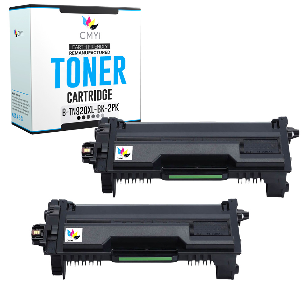 CMYi Compatible Black Toner Cartridge Lot Combo Pack fits Brother TN920XL
