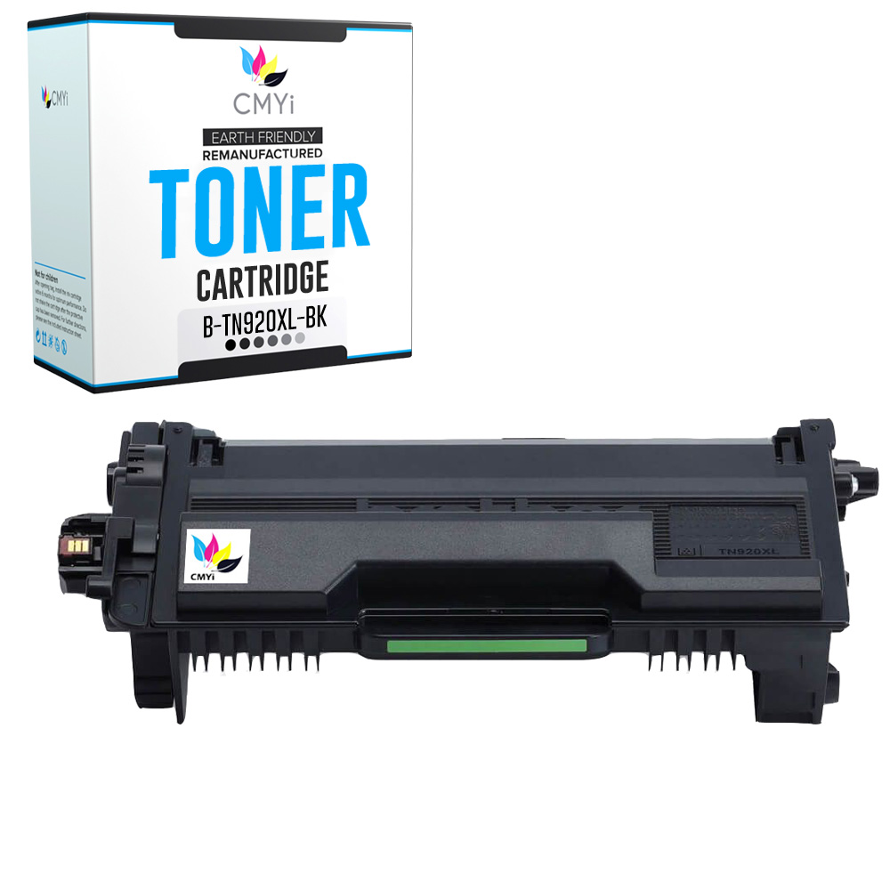 Lotto cartucce toner nere compatibili CMYi confezione combinata adatte per Brother TN920XL - Foto 13 di 68