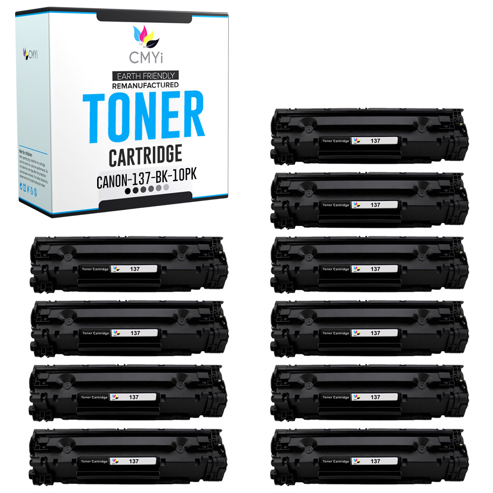 Czarny toner CMYi Combo Pack Partia pasuje do Canon 137 - Zdjęcie 55 z 61