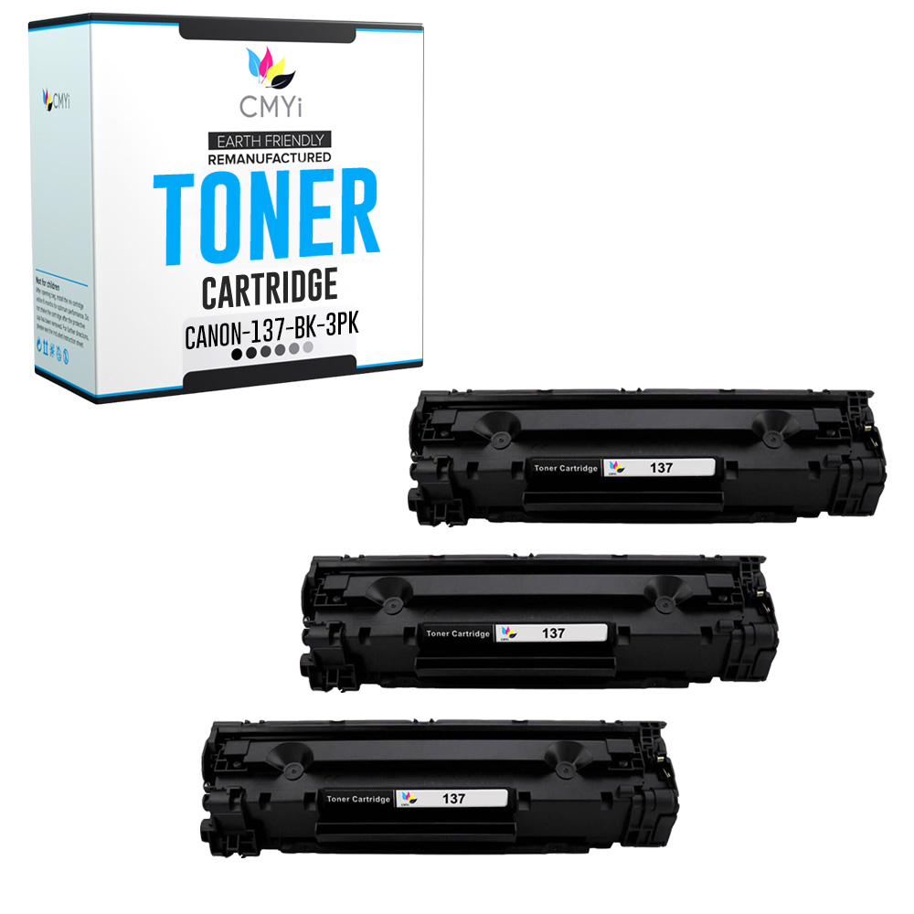 Czarny toner CMYi Combo Pack Partia pasuje do Canon 137 - Zdjęcie 27 z 61