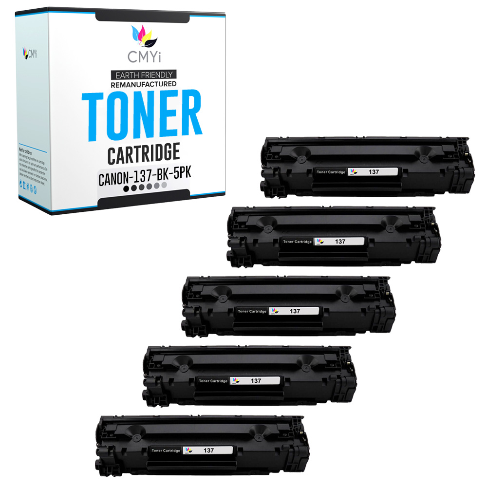 Czarny toner CMYi Combo Pack Partia pasuje do Canon 137 - Zdjęcie 41 z 61