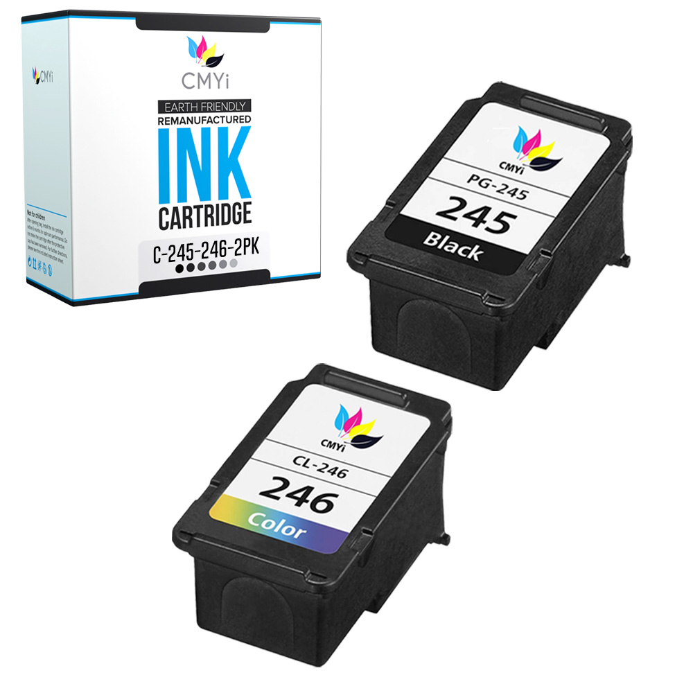 PG-245 CL-246 Ink Cartridges Lot for Canon 245 246 Combo Pack Fits PIXMA