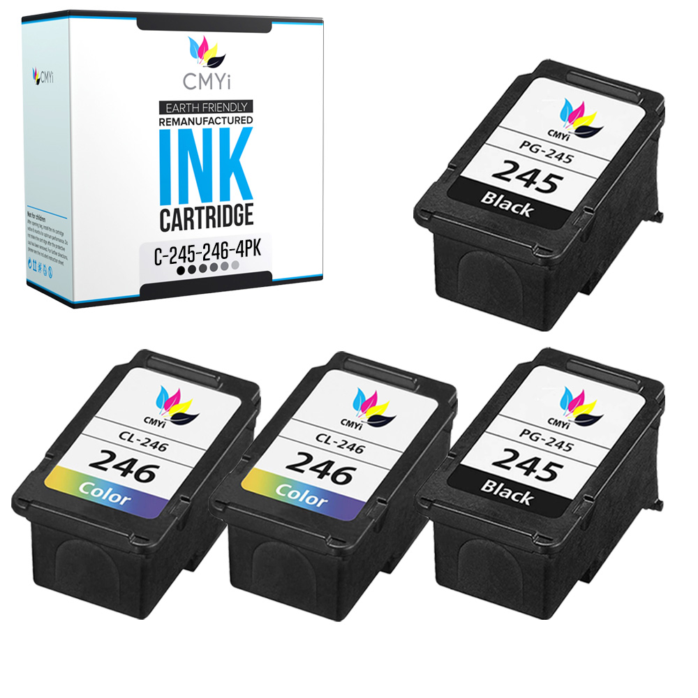 PG-245 CL-246 Ink Cartridges Lot for Canon 245 246 Combo Pack Fits PIXMA