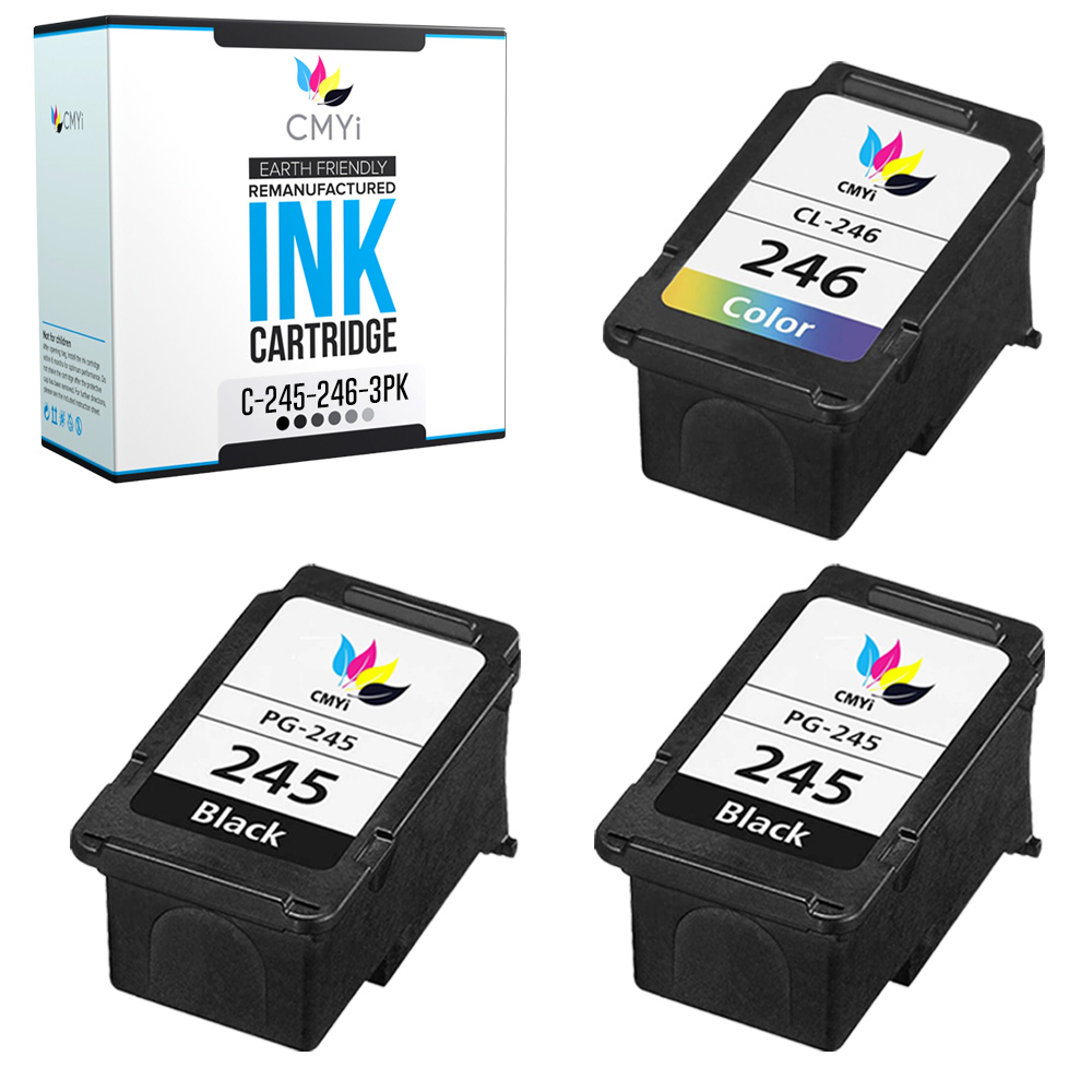 PG-245 CL-246 Ink Cartridges Lot for Canon 245 246 Combo Pack Fits PIXMA