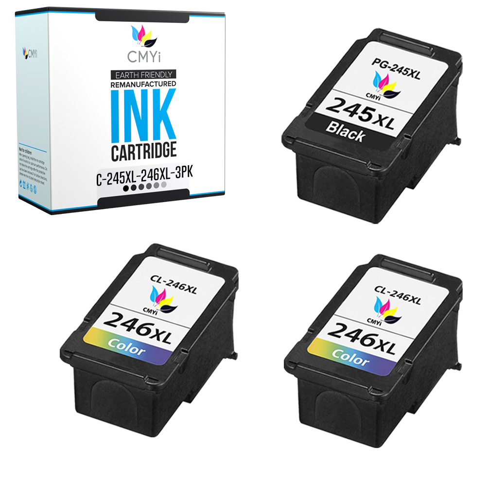 PG-245XL CL-246XL Replacement Ink Cartridges for Canon 245XL 246XL PIXMA MG TR