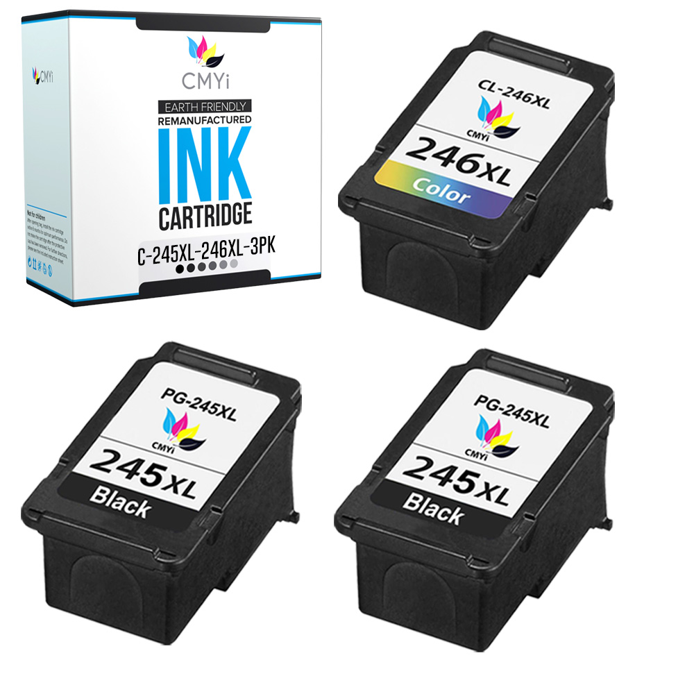 PG-245XL CL-246XL Replacement Ink Cartridges for Canon 245XL 246XL PIXMA MG TR