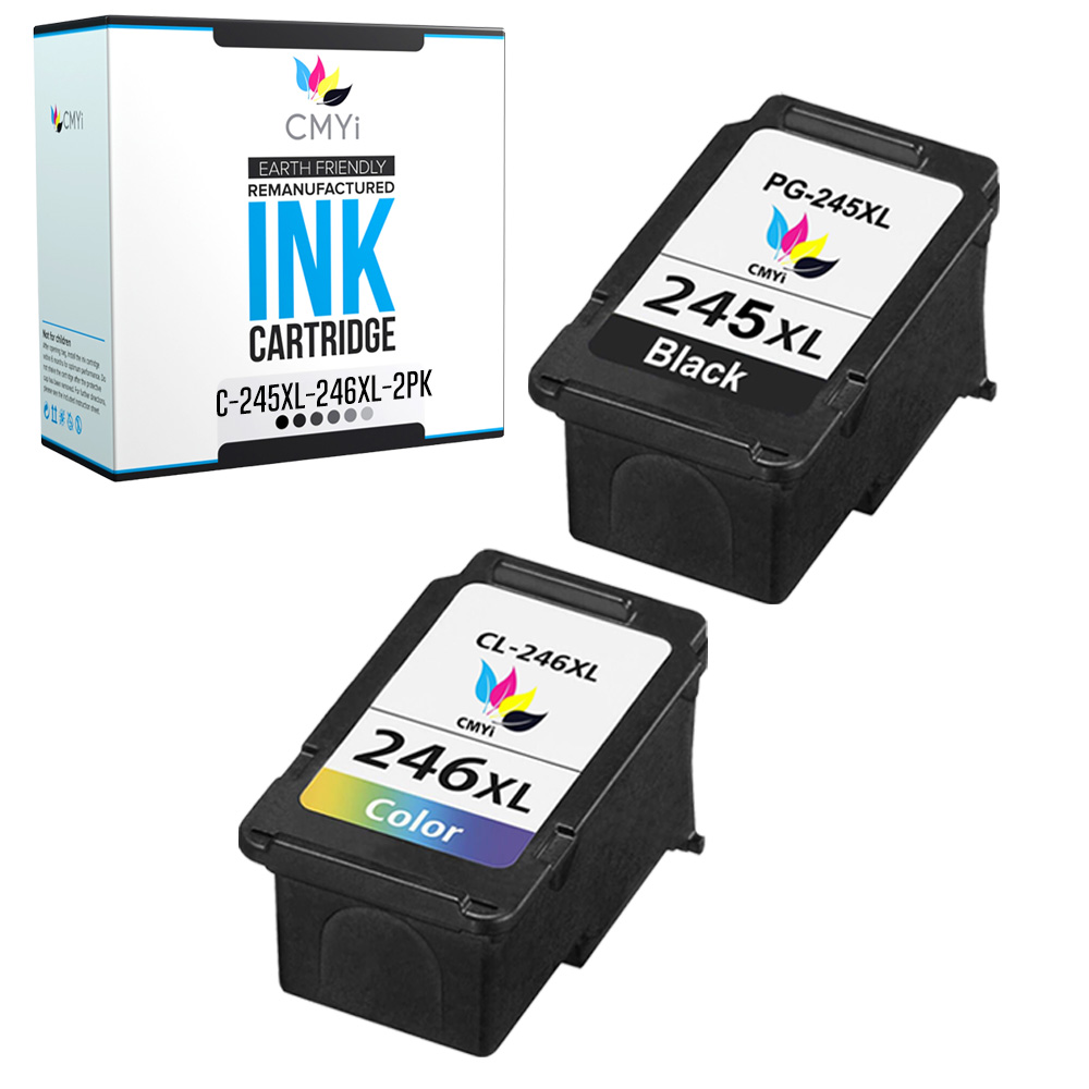 PG-245XL CL-246XL Replacement Ink Cartridges for Canon 245XL 246XL PIXMA MG TR