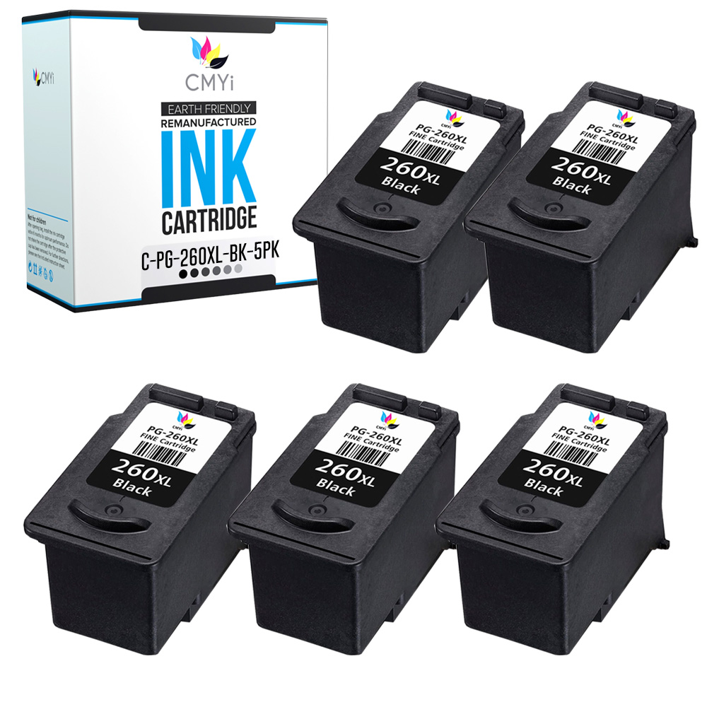 PG-260XL CL-261XL lotto di cartucce d'inchiostro per confezione combinata Canon 260XL 2761L adatta a PIXMA - Foto 41 di 82