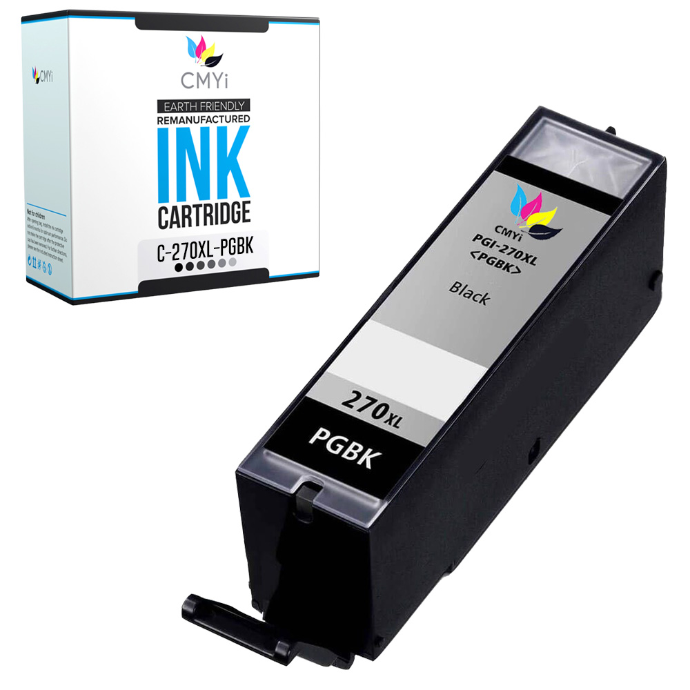 1PK 270XL Ink Cartridge PGBK for Canon PIXMA MG5720 MG5721 MG5722 MG6820 MG6821